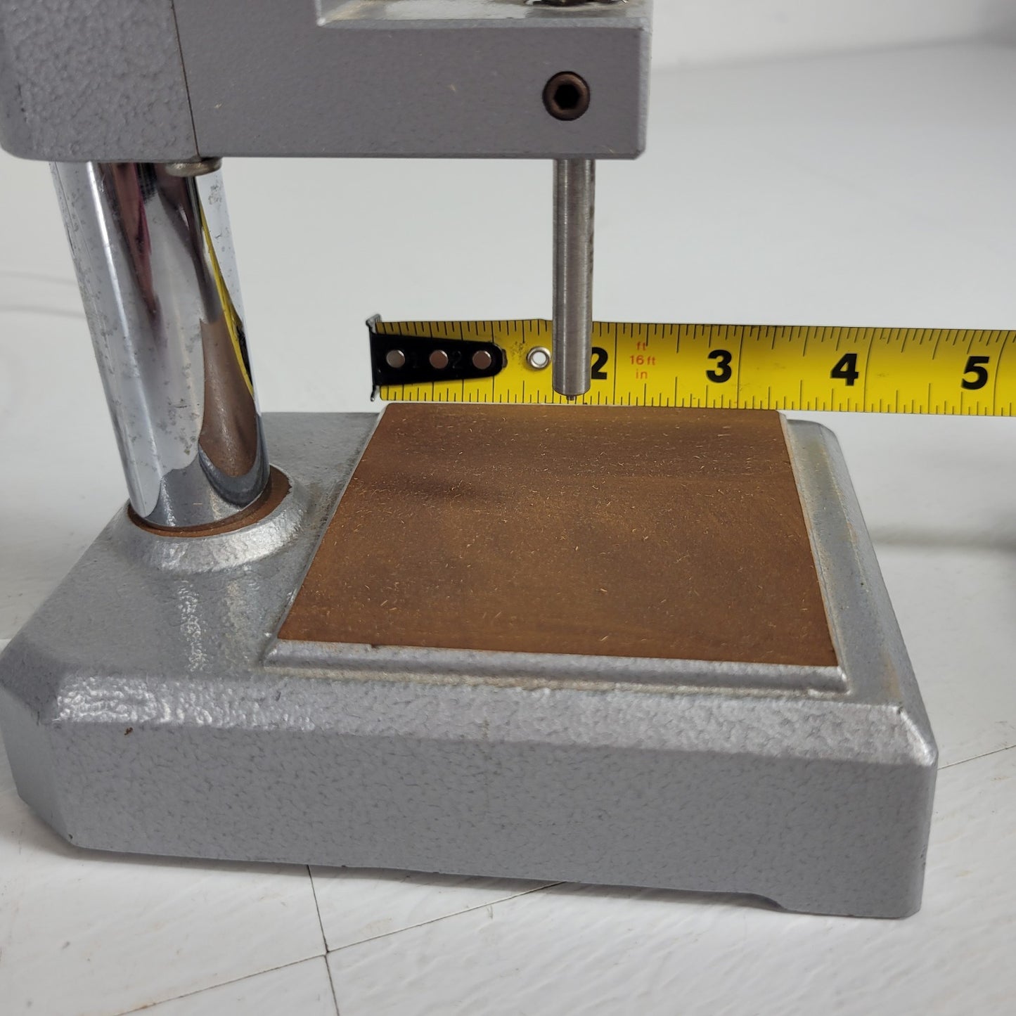 Fowler Dial Gage Stand 52-580-015 ASP A CTA Measurement Probe 3-1/4" x 3-1/4"