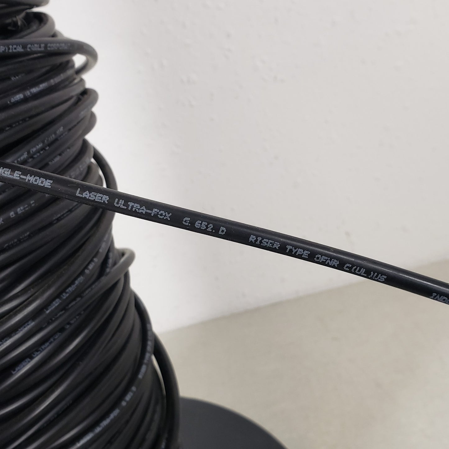 PRICE PER FOOT- Optical Cable Corp. DX006DSLX9KR Single-Mode Laser Ultra-F Fiber