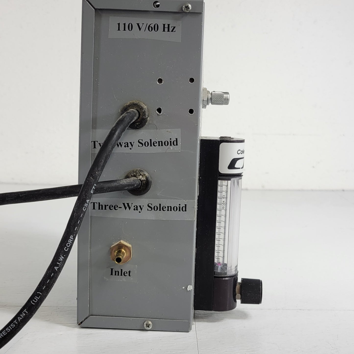 Gas Air Flowmeter Supply Pulse And Total Flow Two-way and Three-way Solenoid