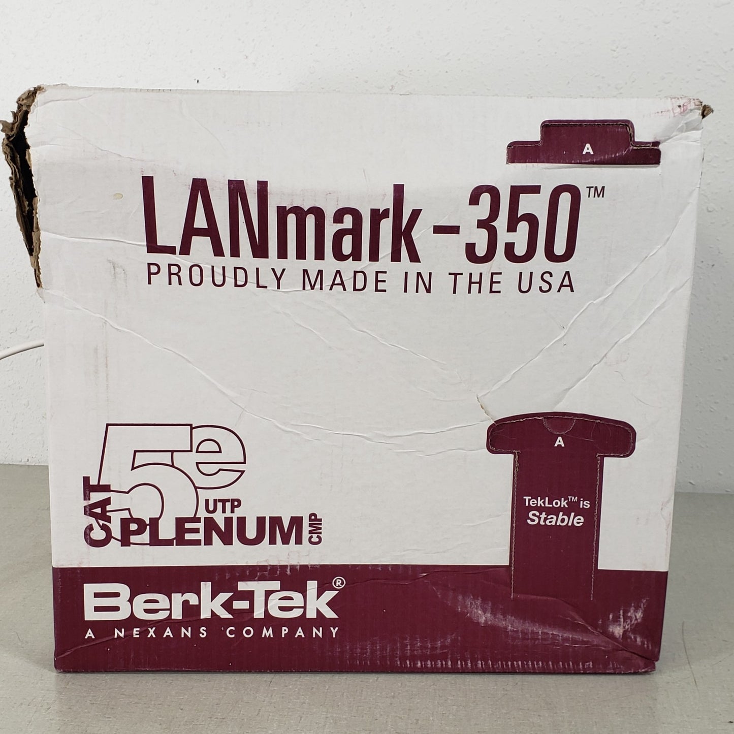 PRICE PER FOOT- Berk-Tek LANmark-340 E107890 Communication Cable 8C 24AWG 75C