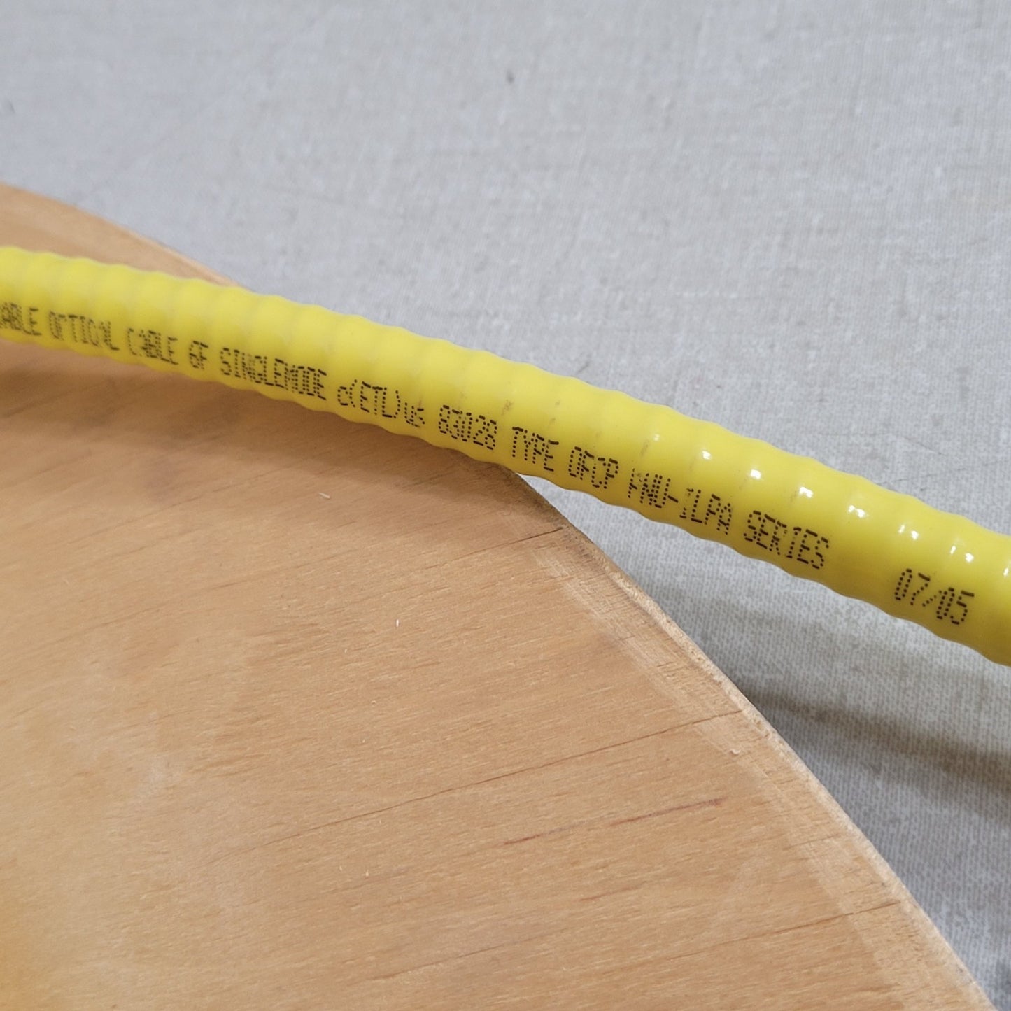 PRICE PER FOOT- General Cable Optical Cable Single-Mode 6-Stand Fiber Hard Shell