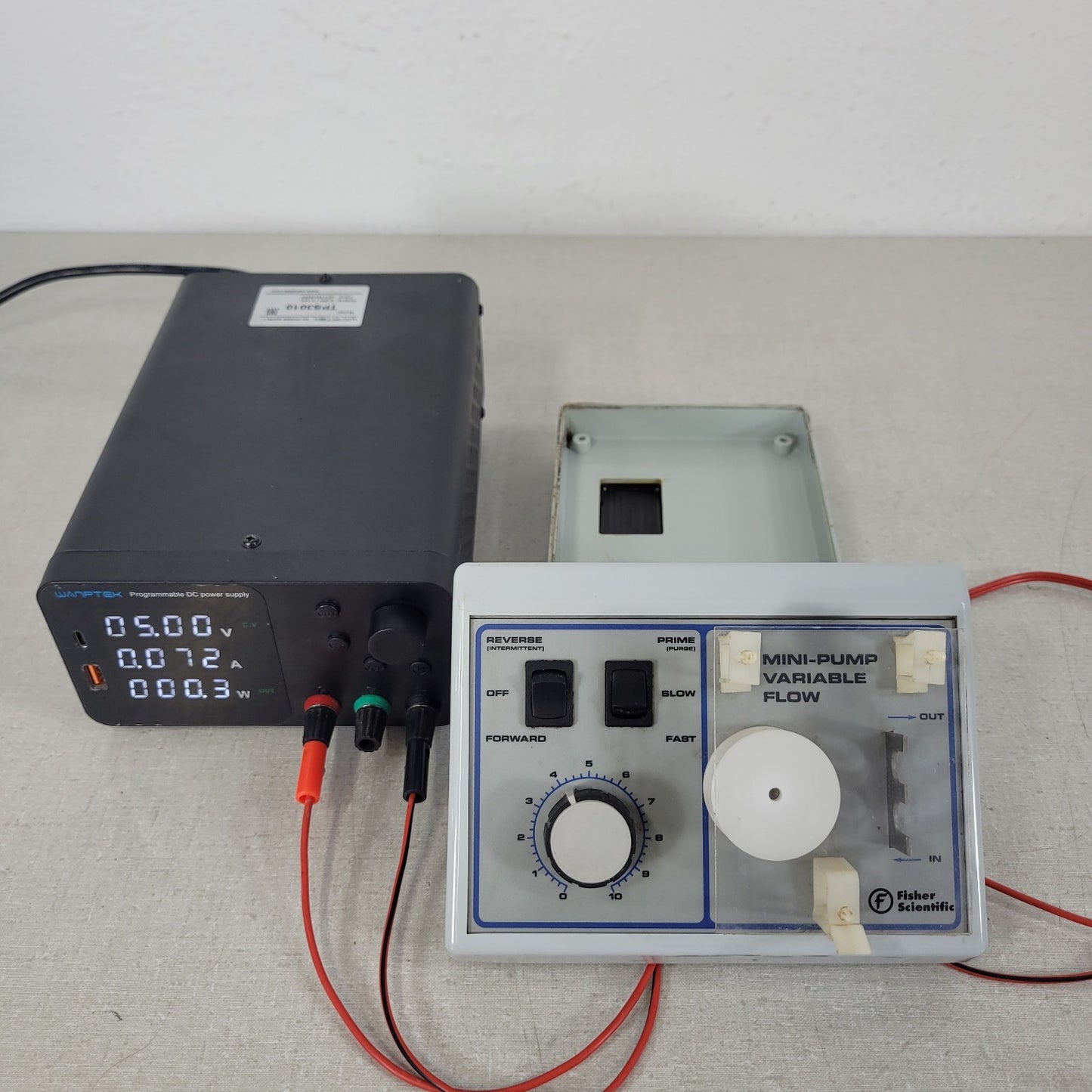 Fisherbrand 13-876-3 Mini Pump Variable Peristaltic Flow Gas and Liquid