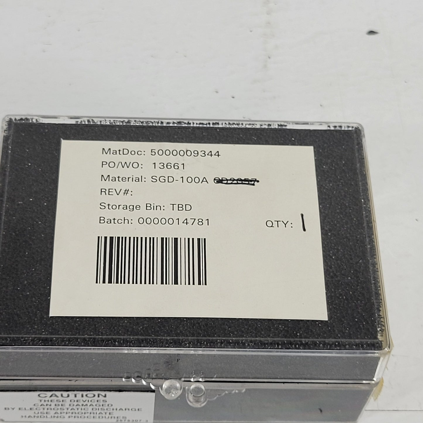 EG&G SGD-100A Photo Detector Optoelectronics Planar Diffused Guard Ring