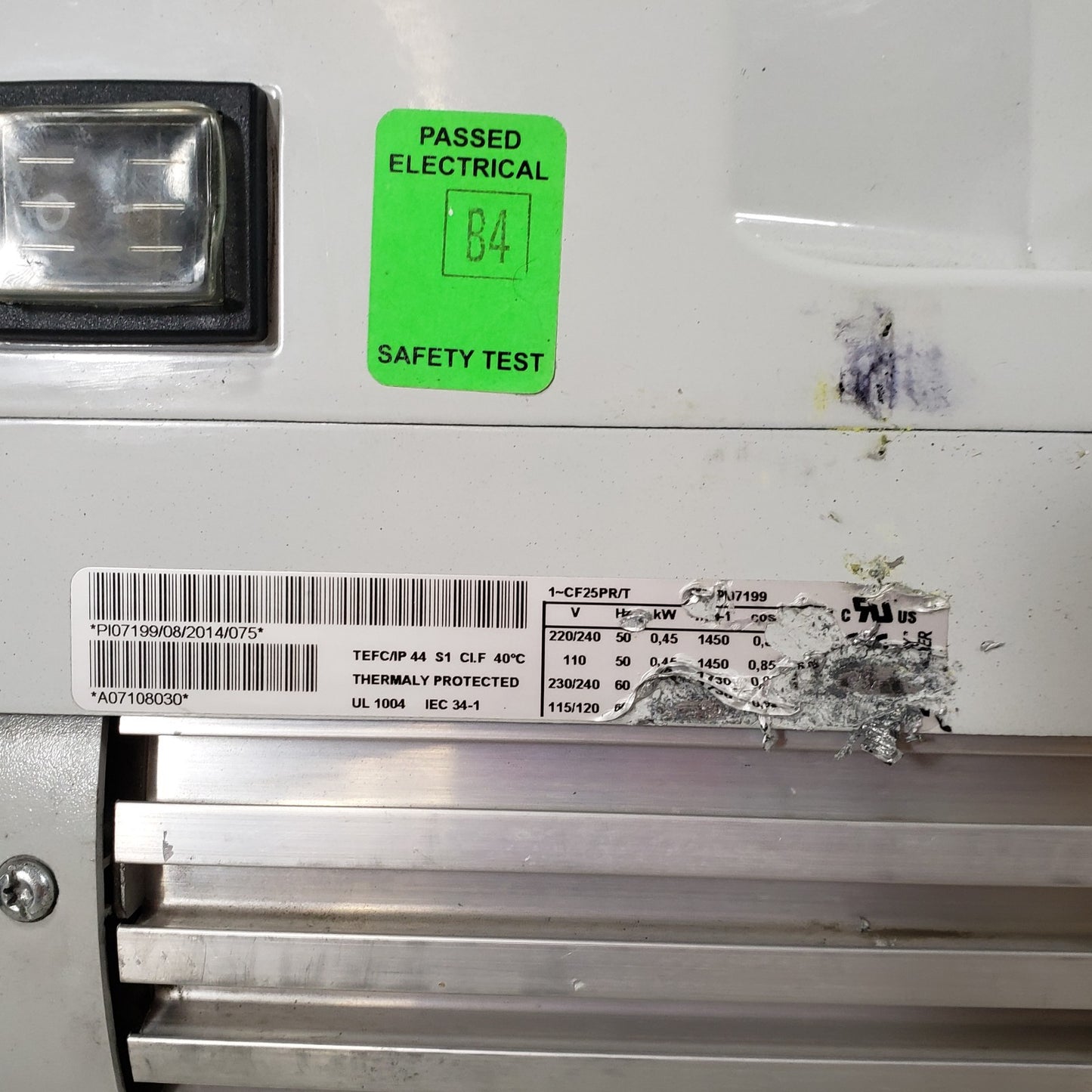 *TESTED to 10 mTorr* EDWARDS RV5 A653-01-906 Rotary Vane Vacuum Pump KF25 NW25