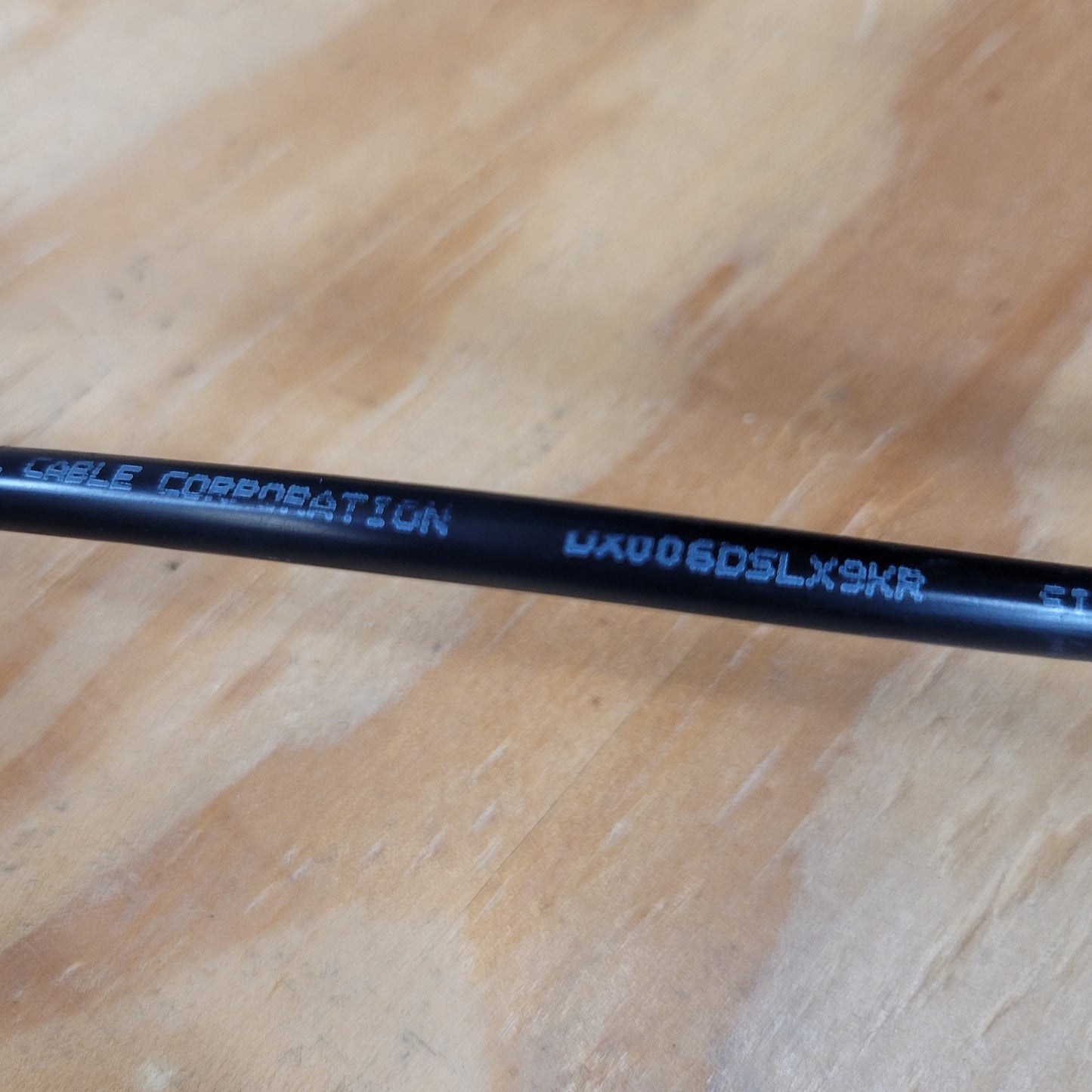 PRICE PER FOOT-Optical Cable Corp DX006DSLX9KR Laser UltraFox Singlemode 6 Fiber