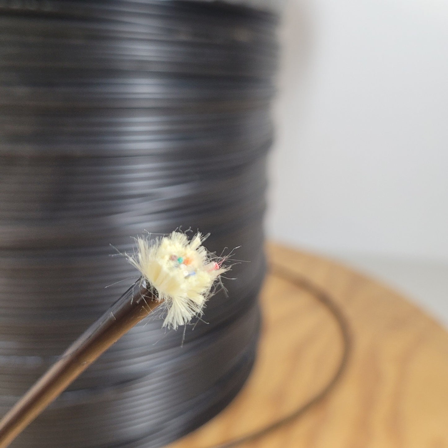 PRICE PER FOOT-Optical Cable Corp DX006DSLX9KR Laser UltraFox Singlemode 6 Fiber