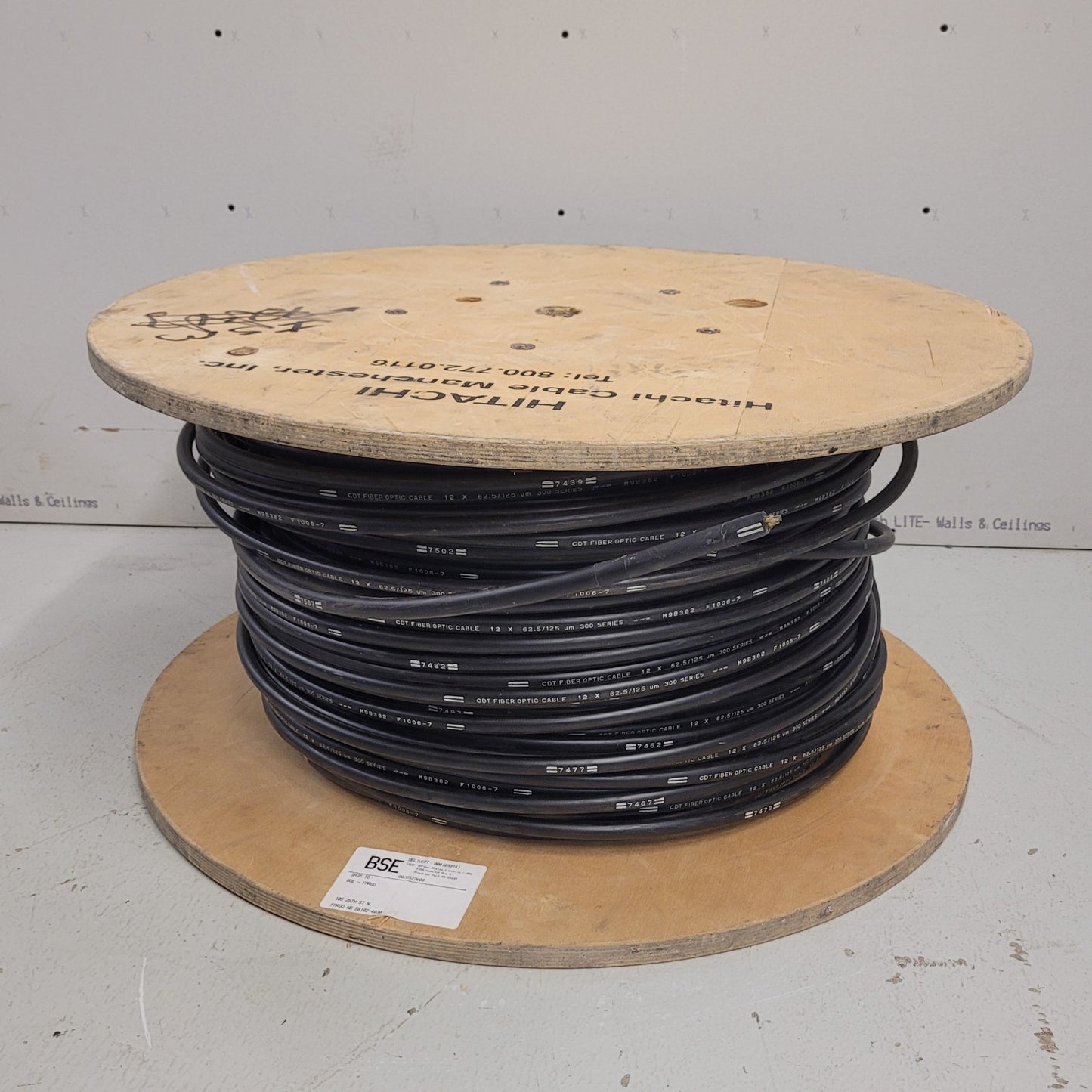 PRICE PER FOOT- M9B382 CDT Insulated Fiber Optic Cable 300 Series F1006-7