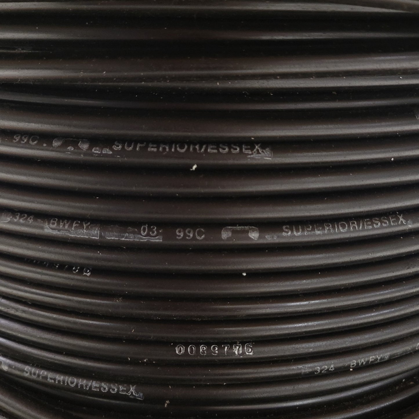 PRICE PER FOOT- Superior/Essex 324 BWFY 03 99C Insulated Comm Copper Cable