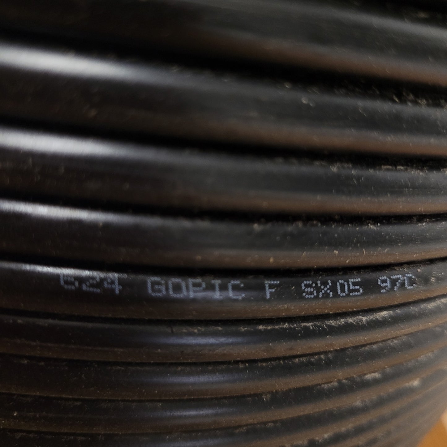 PRICE PER FOOT- 6-Pair 24 Gopic F SX05 97C Insulated Copper Wire Comm Cable