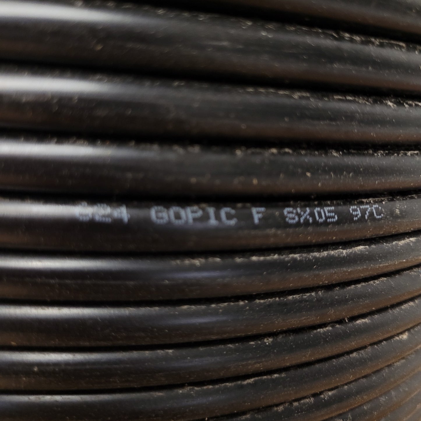 PRICE PER FOOT- 6-Pair 24 Gopic F SX05 97C Insulated Copper Wire Comm Cable