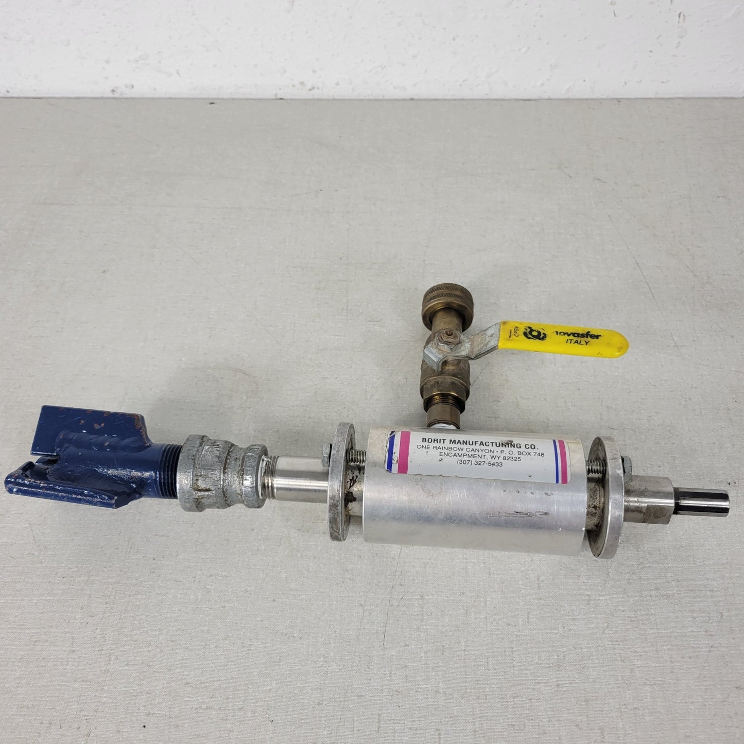 Borit Manufacturing Horizontal Boring Tool 2" Bit Water Lubrication 3/4" Thread