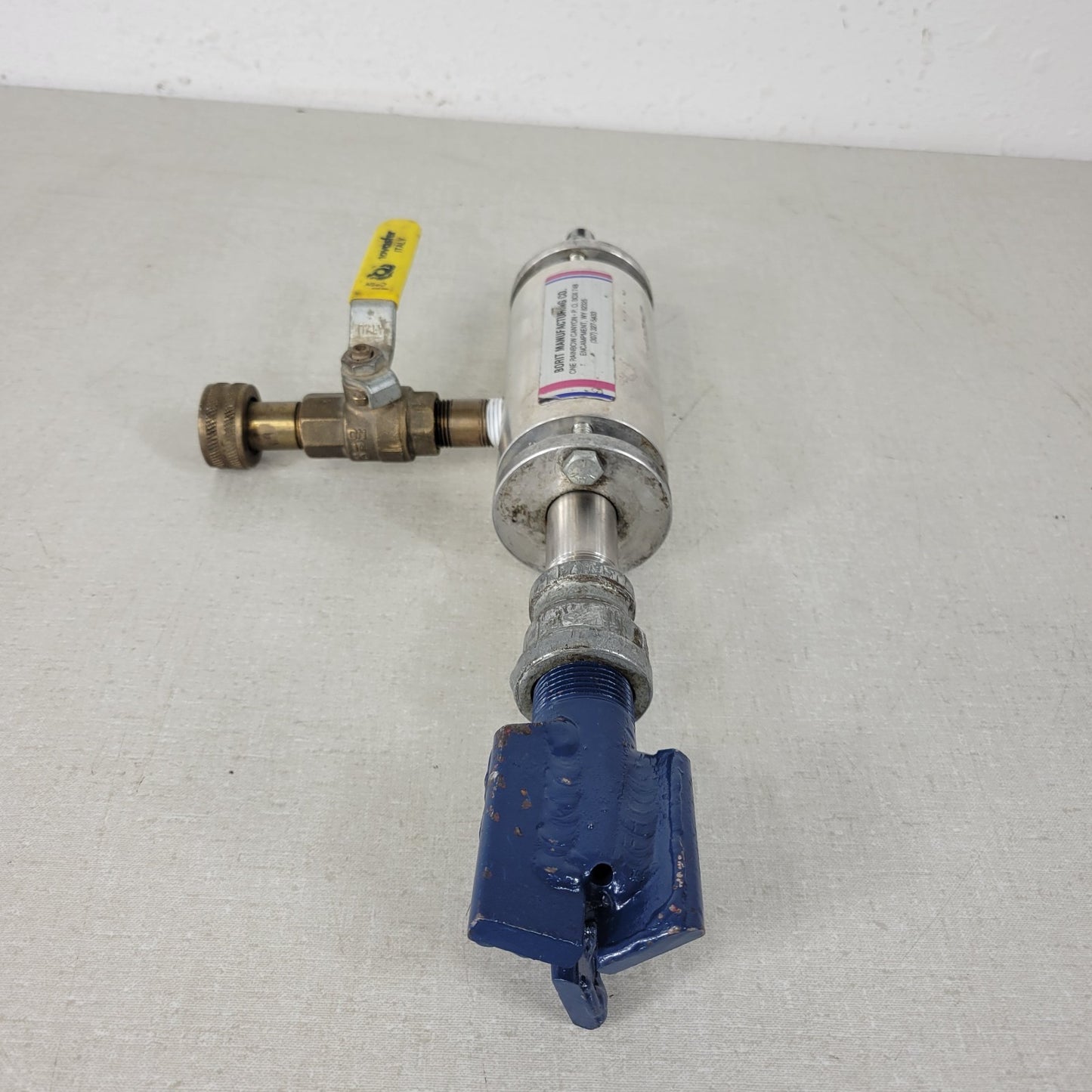 Borit Manufacturing Horizontal Boring Tool 2" Bit Water Lubrication 3/4" Thread