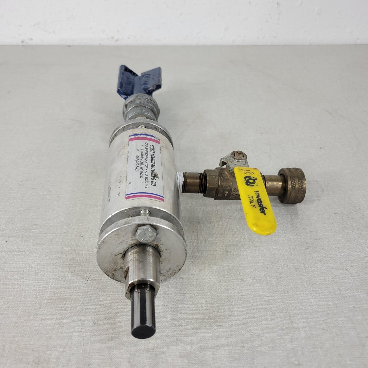 Borit Manufacturing Horizontal Boring Tool 2" Bit Water Lubrication 3/4" Thread