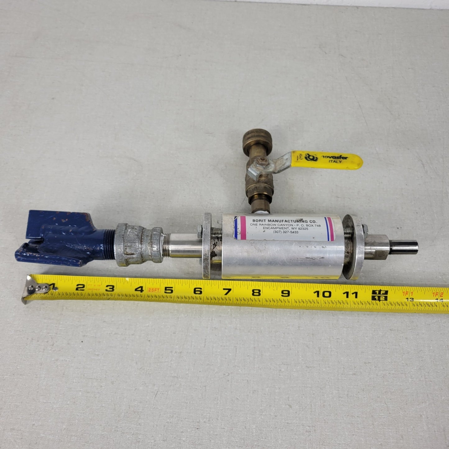Borit Manufacturing Horizontal Boring Tool 2" Bit Water Lubrication 3/4" Thread