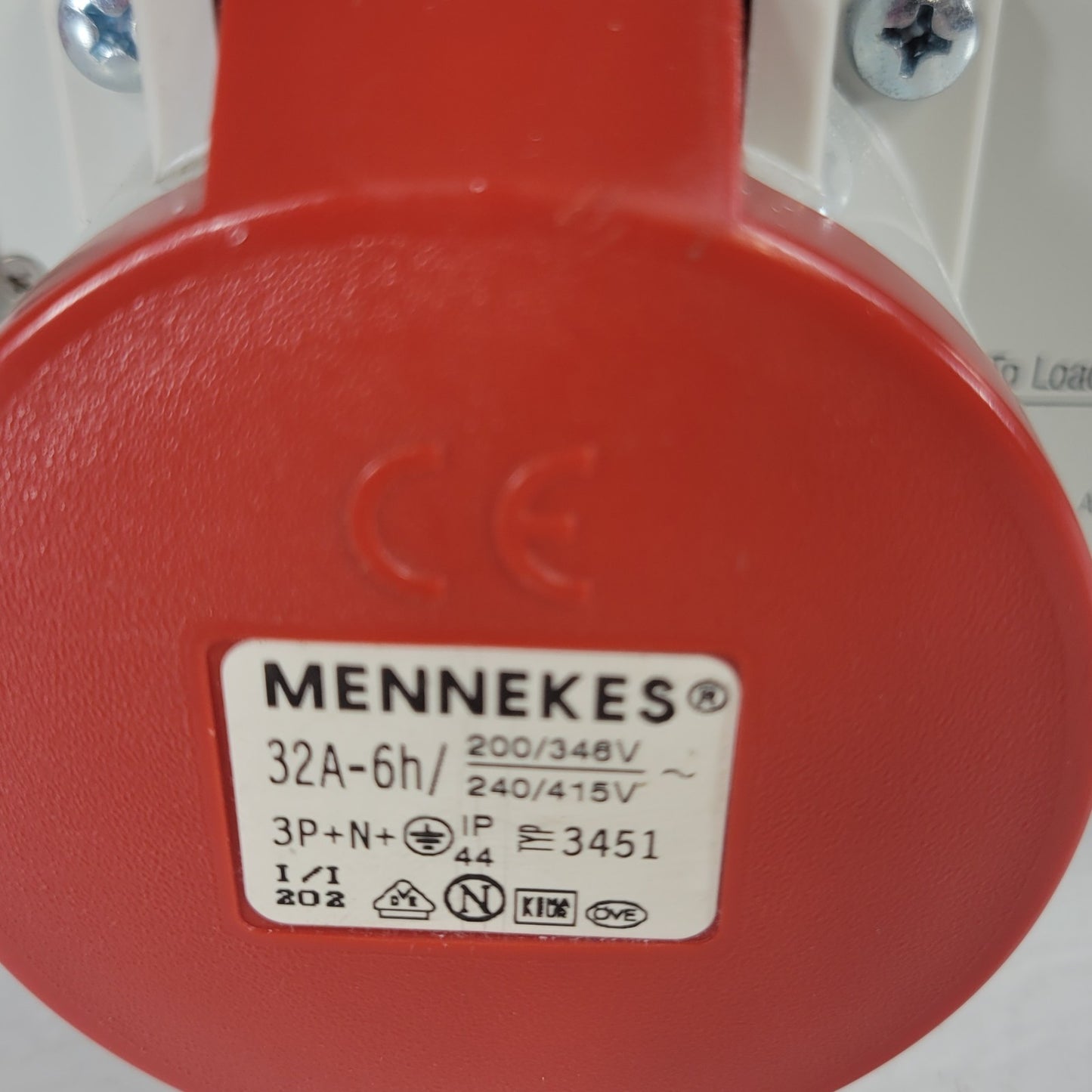 Tested ZES Zimmer TM39 3-Phase Power Energy Meter Mennekes 14A 32A-6h 3451 Plug