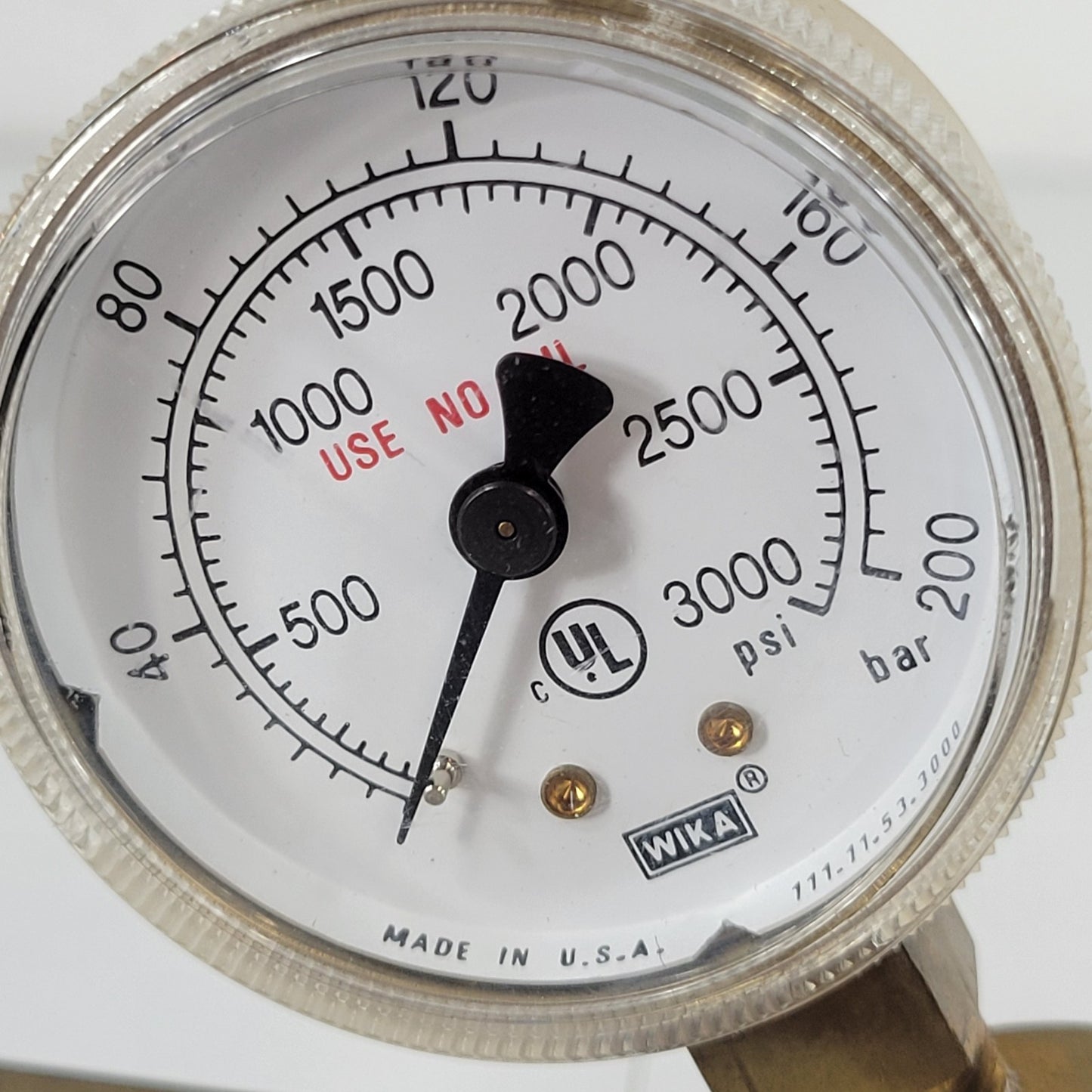 Scott Specialty Gases Regulator 5108CB CGA-580 Inlet Swagelok-316 Outlet