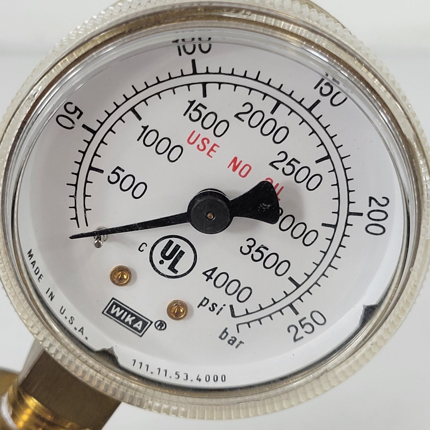 Scott Specialty Gases Regulator 5108CB CGA-580 Inlet Swagelok-316 Outlet