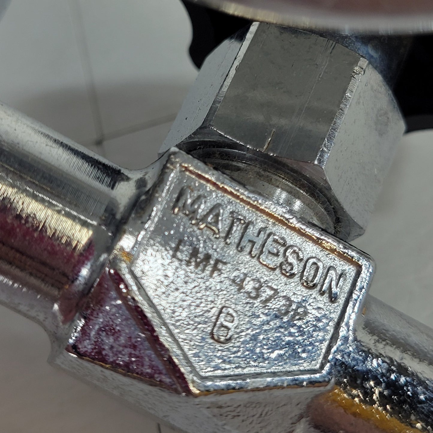 Matheson Gas Products Regulator 3104C-580 CGA-580 LMF 4373P Gauge Valve