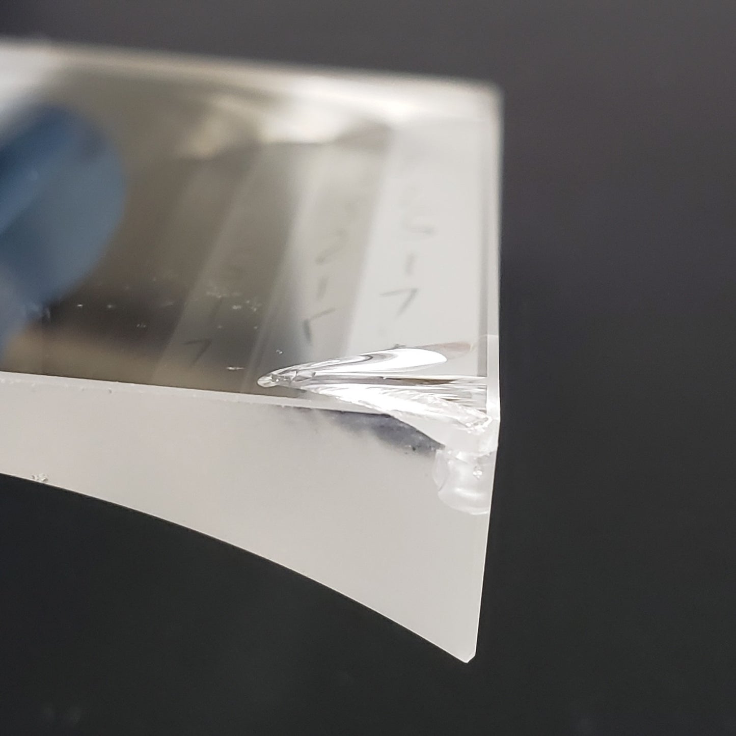 Melles Griot 01CN007/076 Optical Plano Cylindrical Glass COA AR Coating 725-875