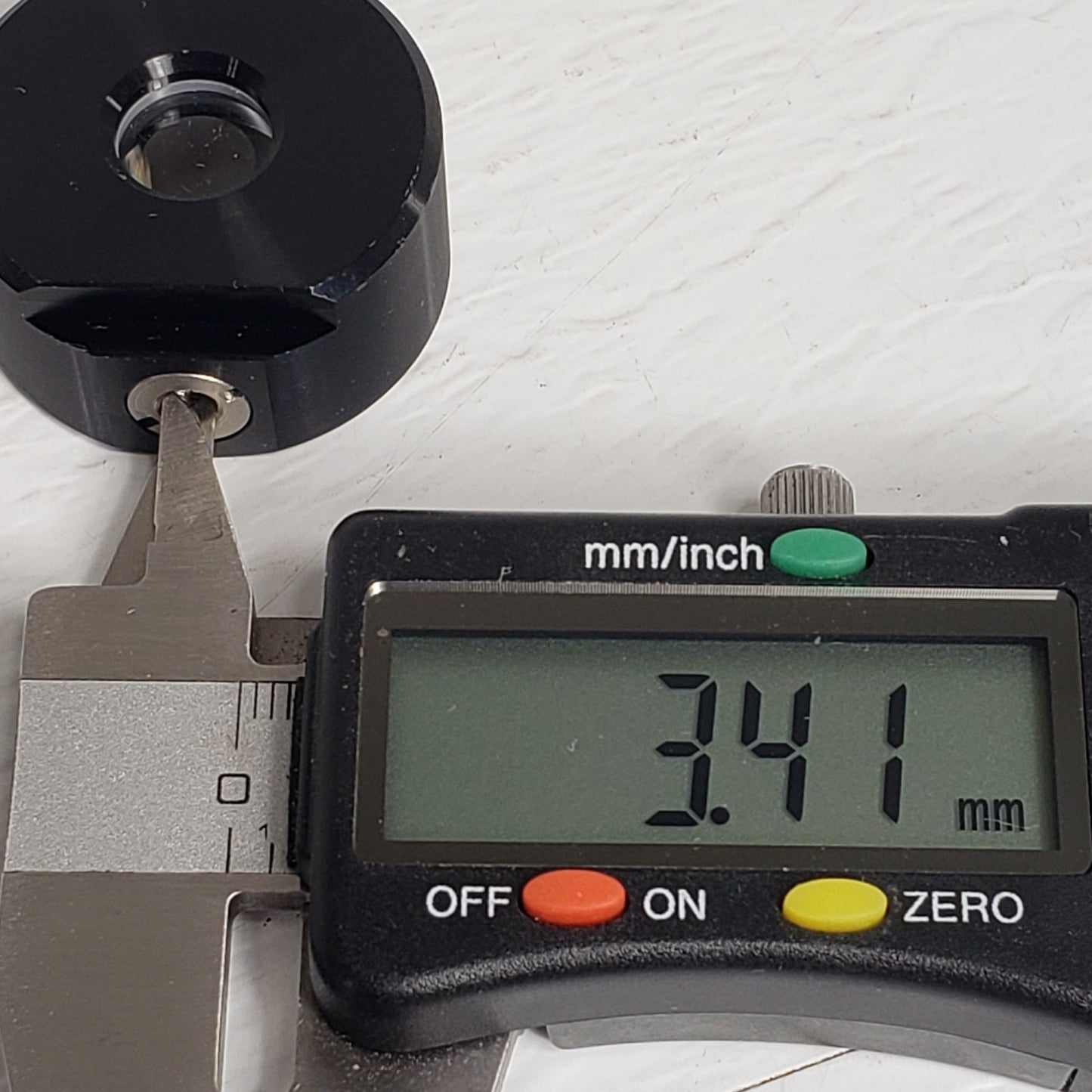 10mm Lens w/ 1/2" & 3.4mm Attachment Thread Mounts For Optical Applications