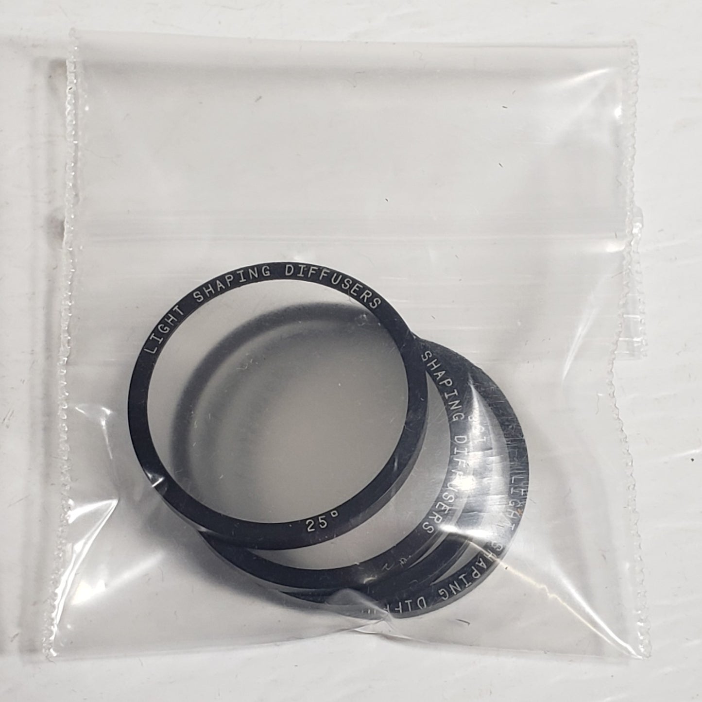Physical Optics Corp Set Of 4 Circular Light Shaping Diffusers 10, 15, 20, 25°