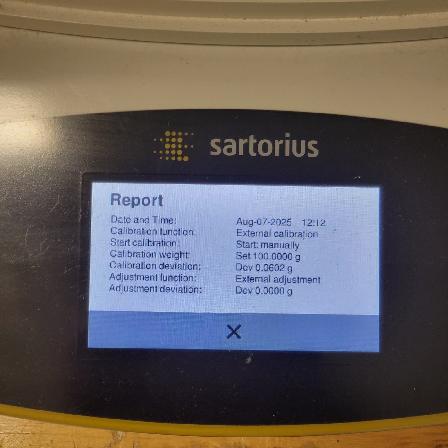 TESTED WORKS Sartorius Secura 124 1S Balance High Precision Laboratory Scale