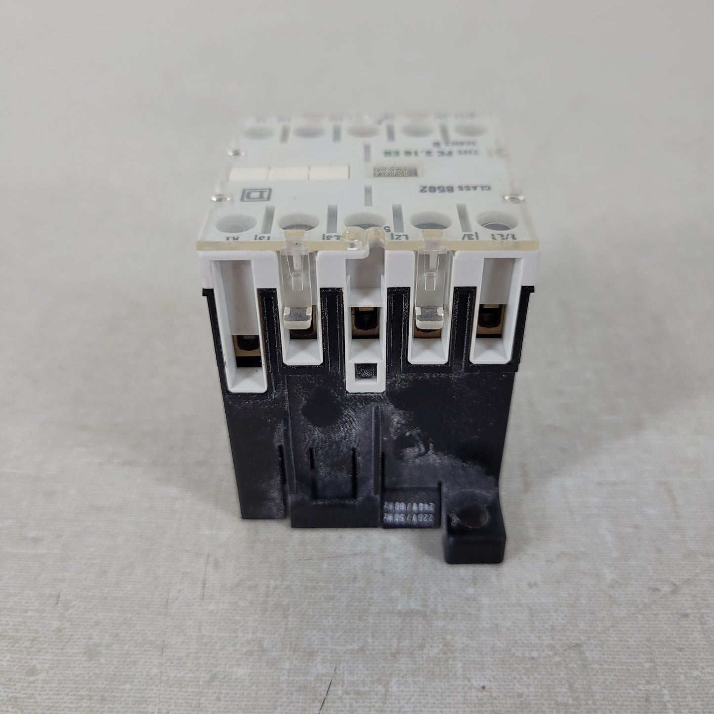 Square D 8501-PR3.22-E Relay 4 Pole 300VAC SER. B 110/120V 50-60HZ