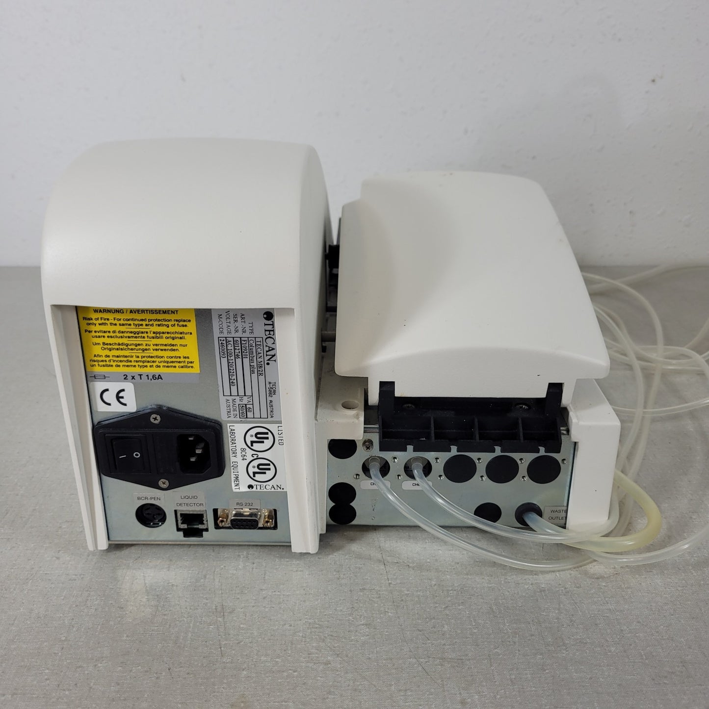 Tecan M8/2R Columbus Plus Microplate Washer Enzyme Assay Stripe-Wise Processing