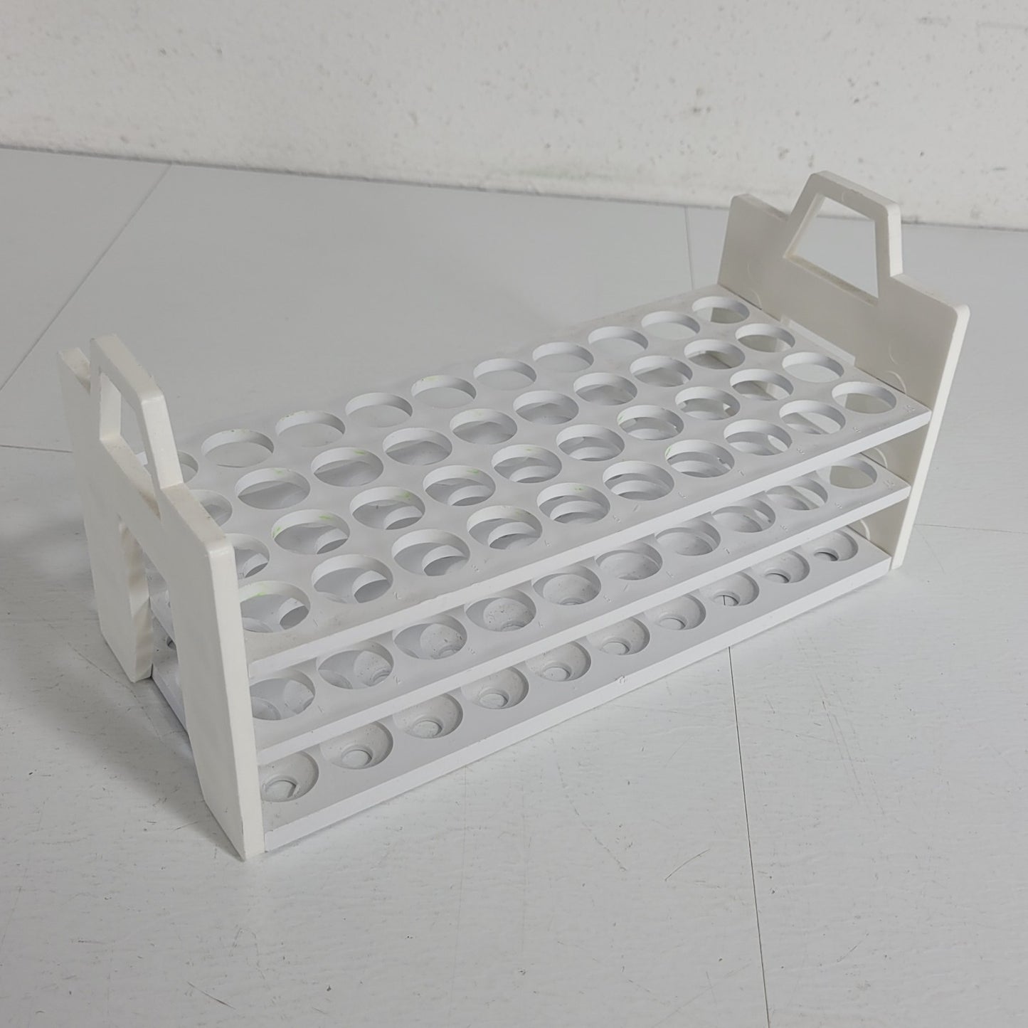 Test Tube Rack Three-Tier 40-Place Position Polypropylene 15-20mm Tube Size