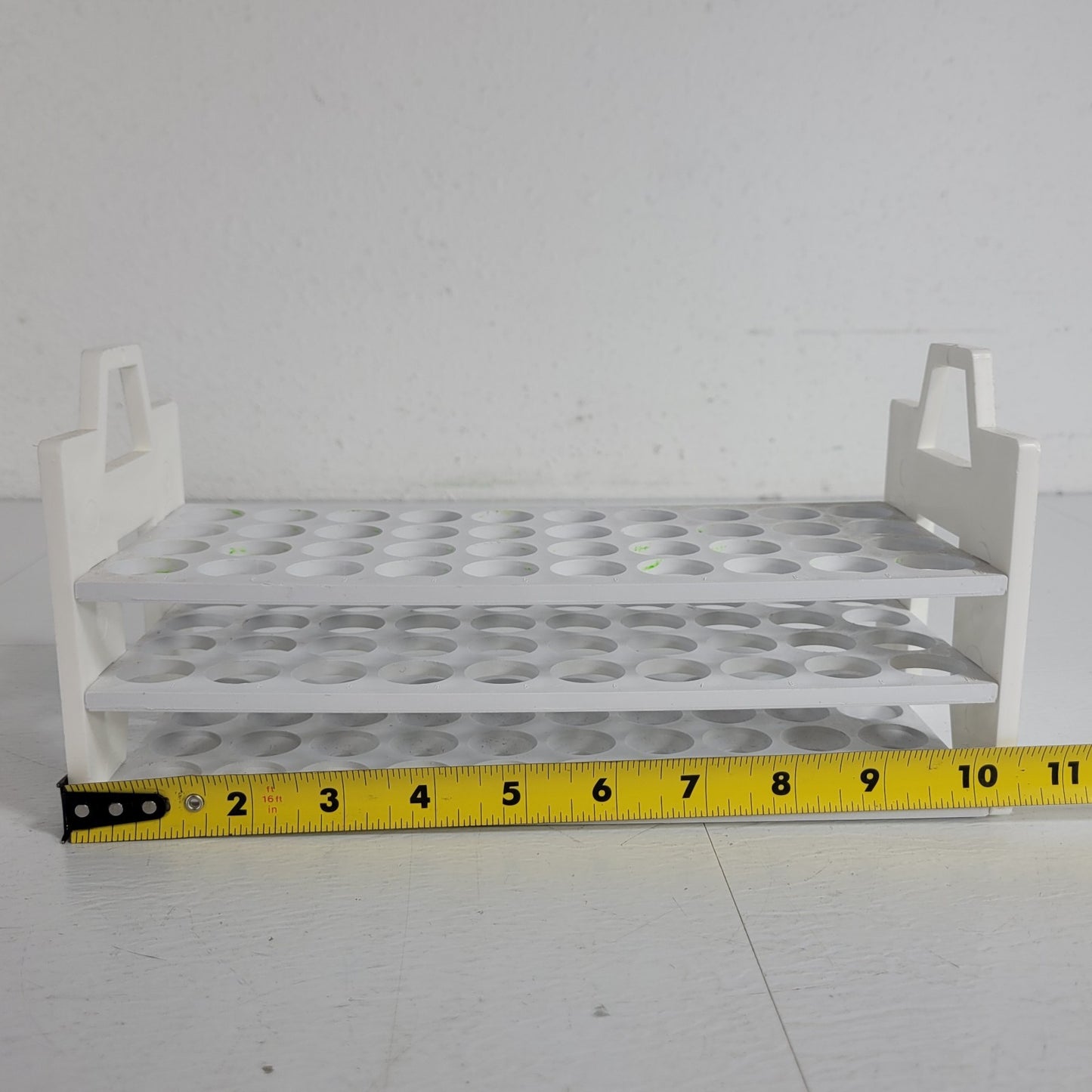 Test Tube Rack Three-Tier 40-Place Position Polypropylene 15-20mm Tube Size