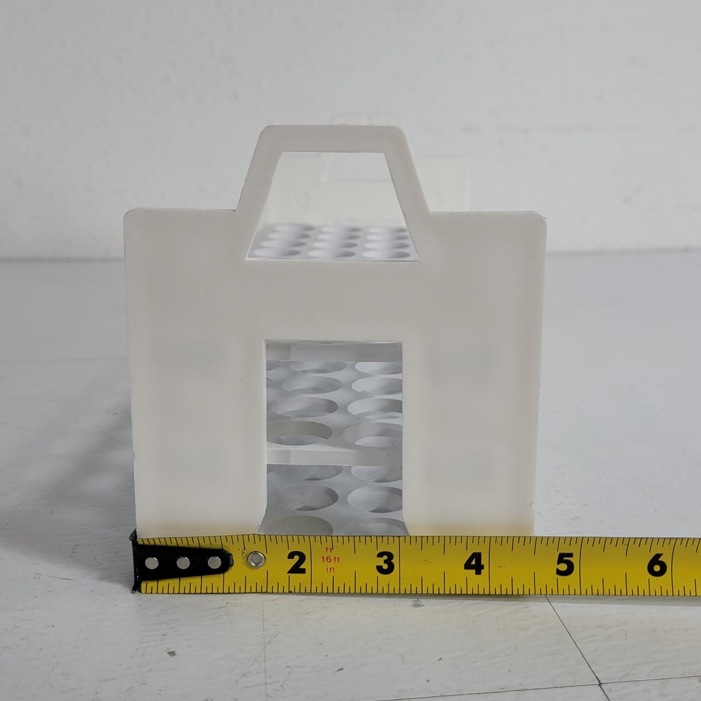 Test Tube Rack Three-Tier 40-Place Position Polypropylene 15-20mm Tube Size