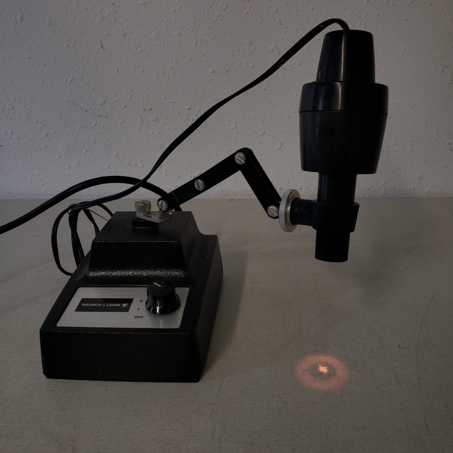 Bausch & Lomb 31-35-28 Illuminator & Transformer For Microscope Adjustable Stand