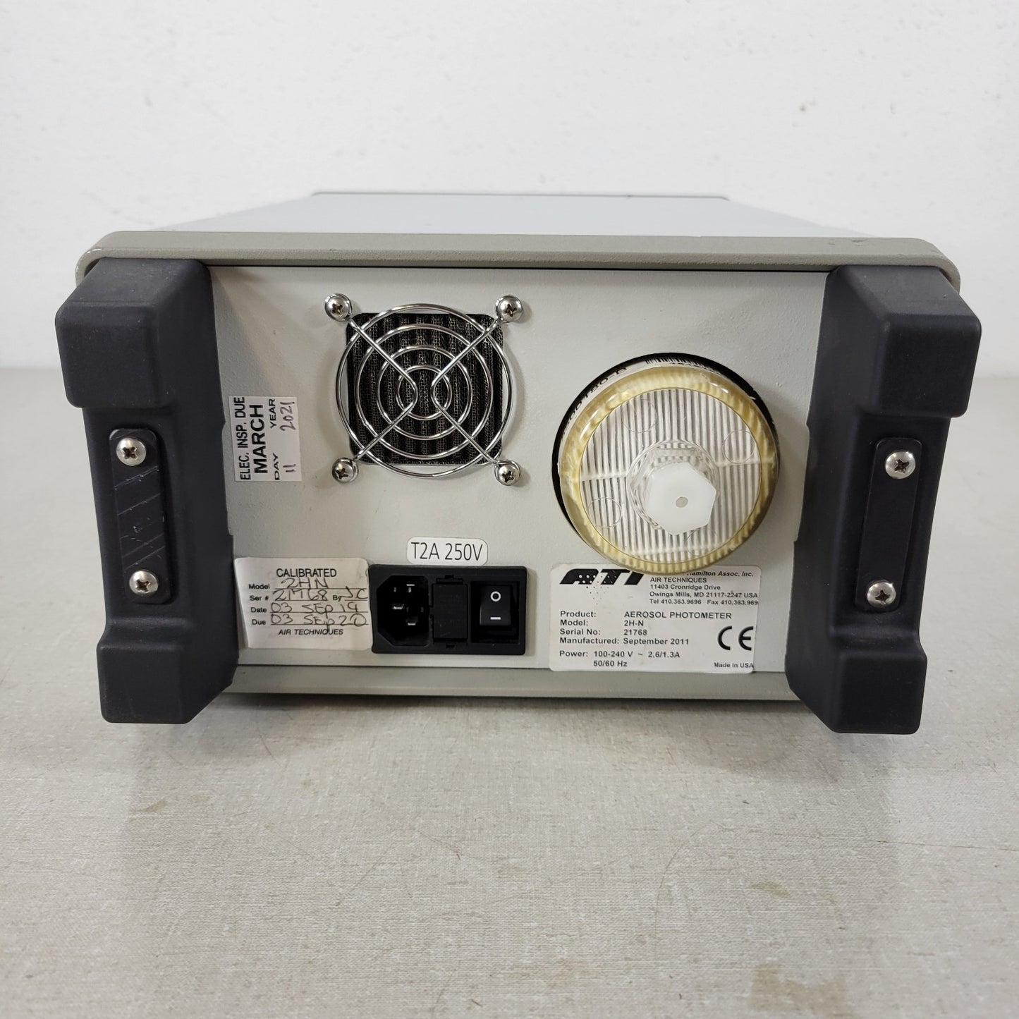 Tested ATI Air Techniques Aerosol Photometer 2H-N Optical Particle Detector