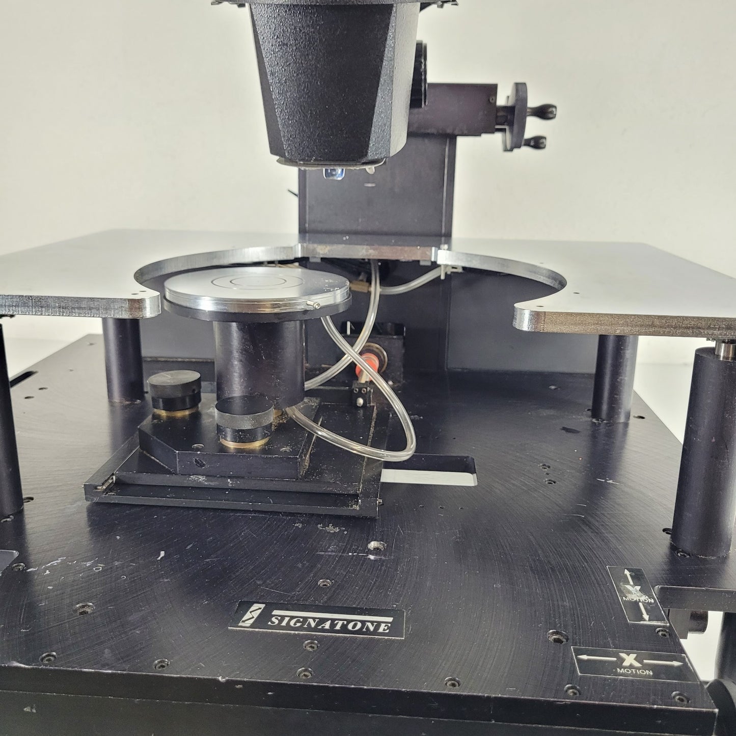 Signatone S-1150A Probe Station Baush & Lomb StereoZoom 7 Wafer Vacuum