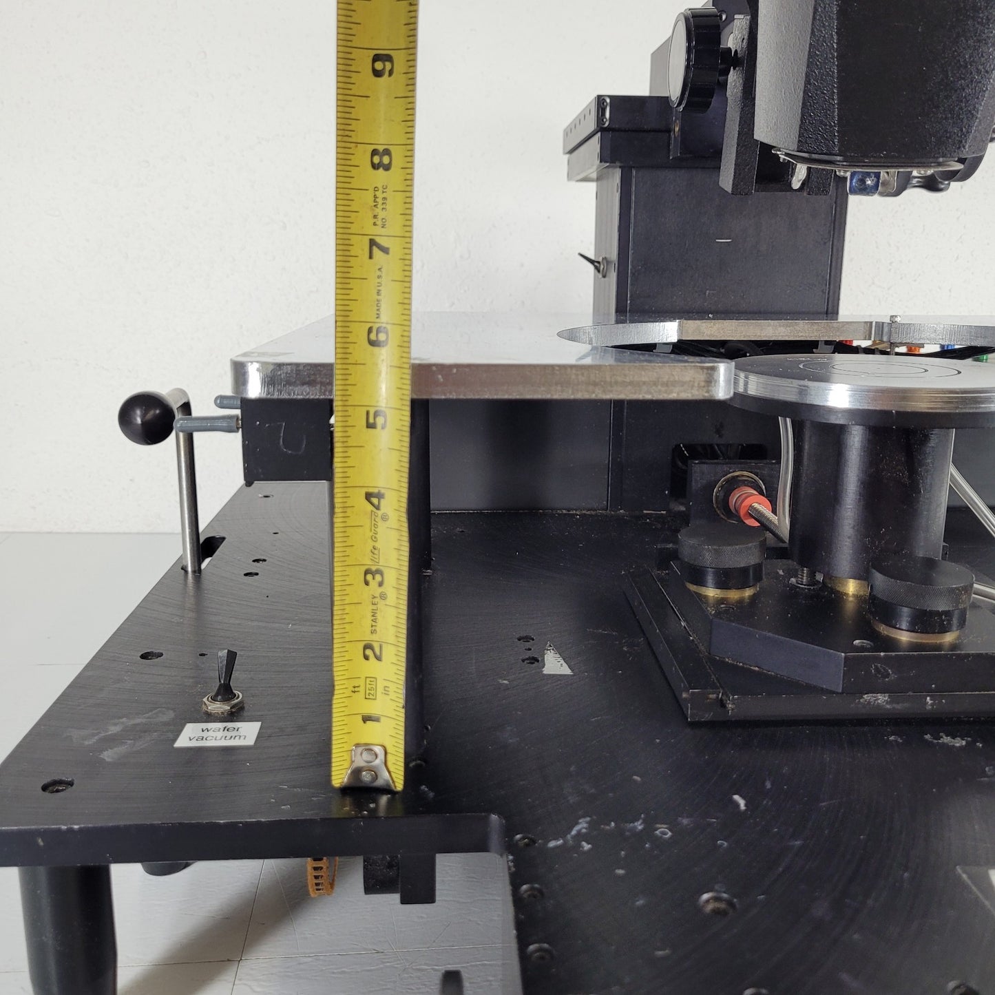 Signatone S-1150A Probe Station Baush & Lomb StereoZoom 7 Wafer Vacuum