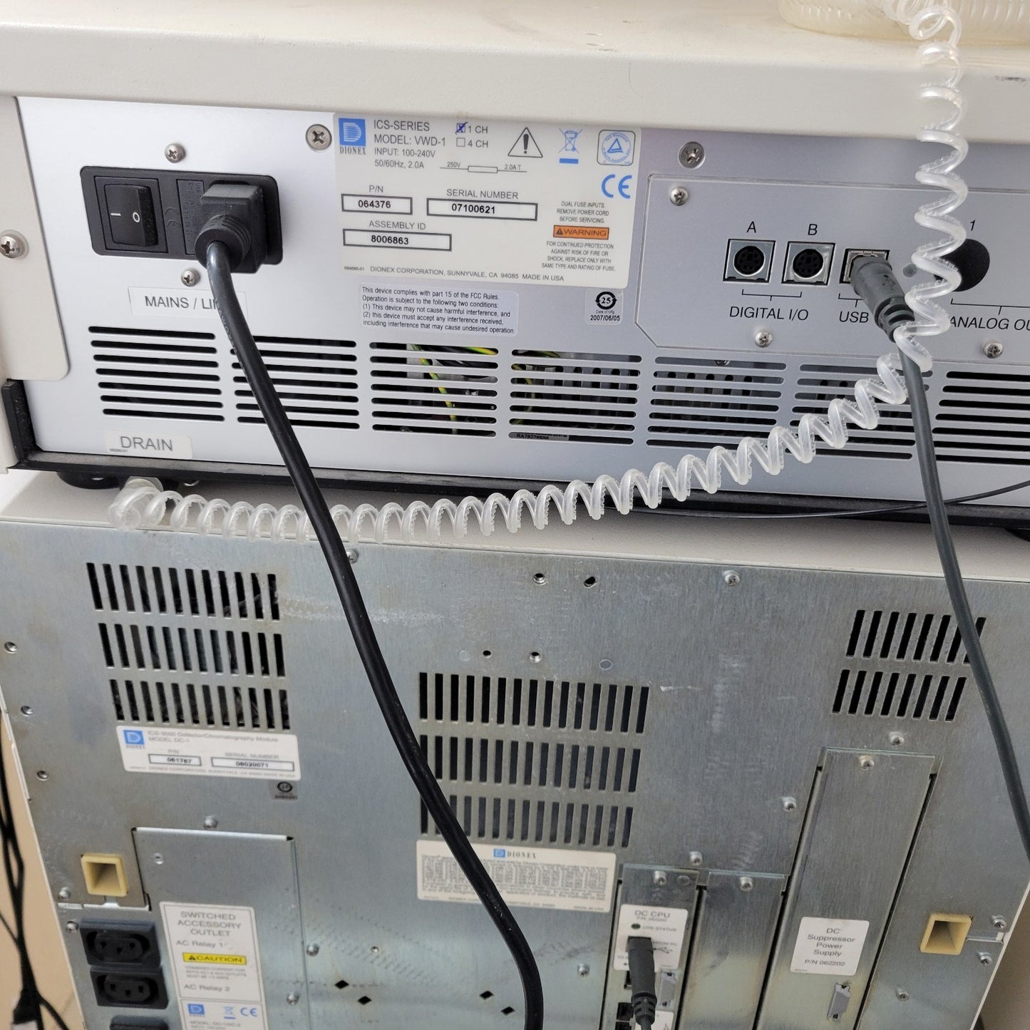 Dionex Thermo Ion Chromatography ICS-3000 AS VWD DC Chromeleon 6 Software + PC