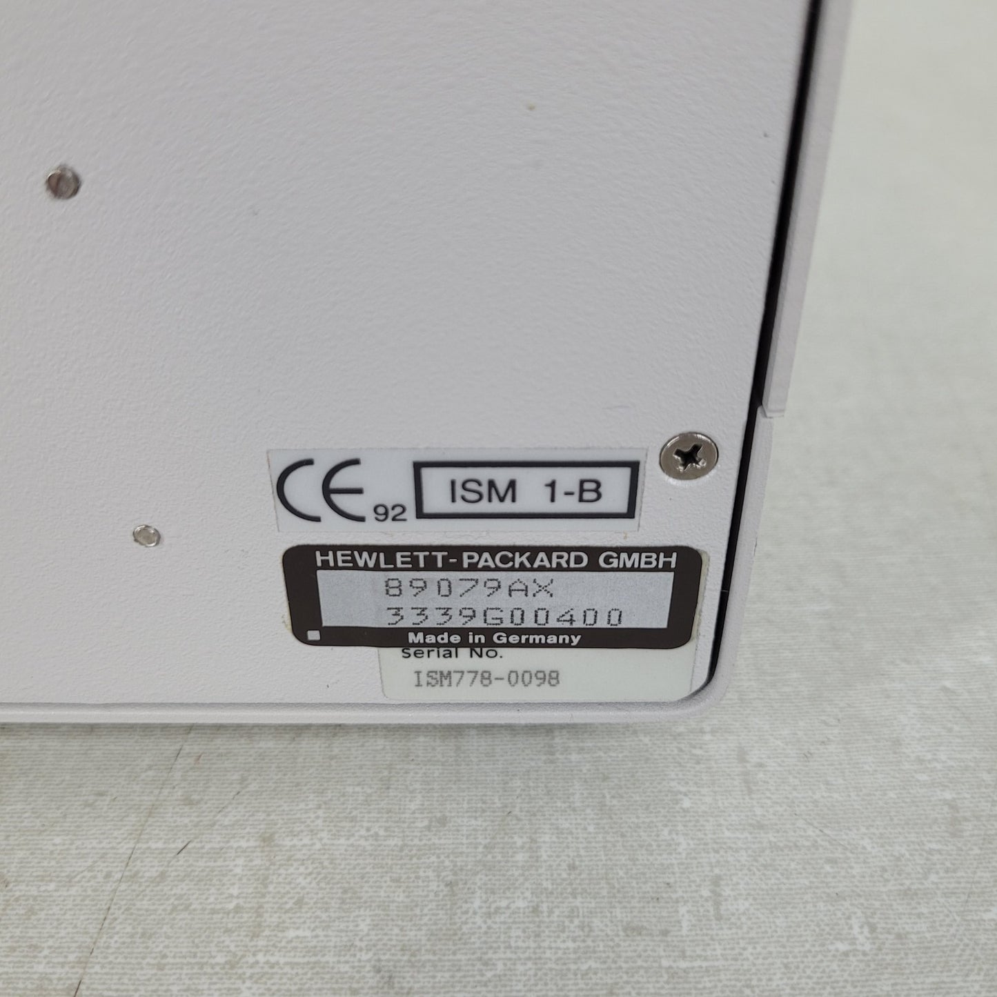 Hewlett Packard HP 89079A HPLC Injection Valve Actuator Cheminert w/ PEEK Tubing