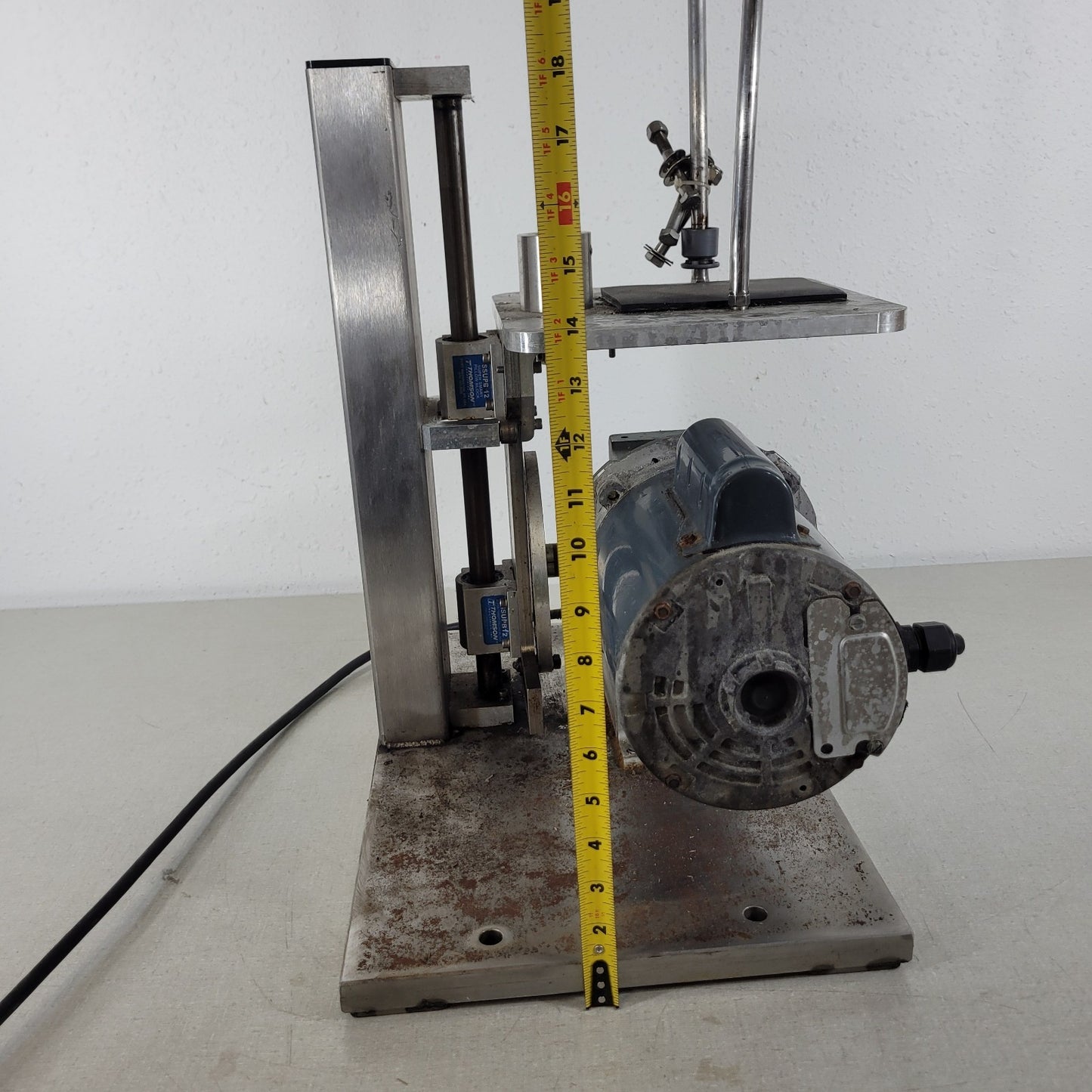 TESTED Heavy Duty Vertical Shaker Marathon Electric 1/4 HP Motor Tigear 2