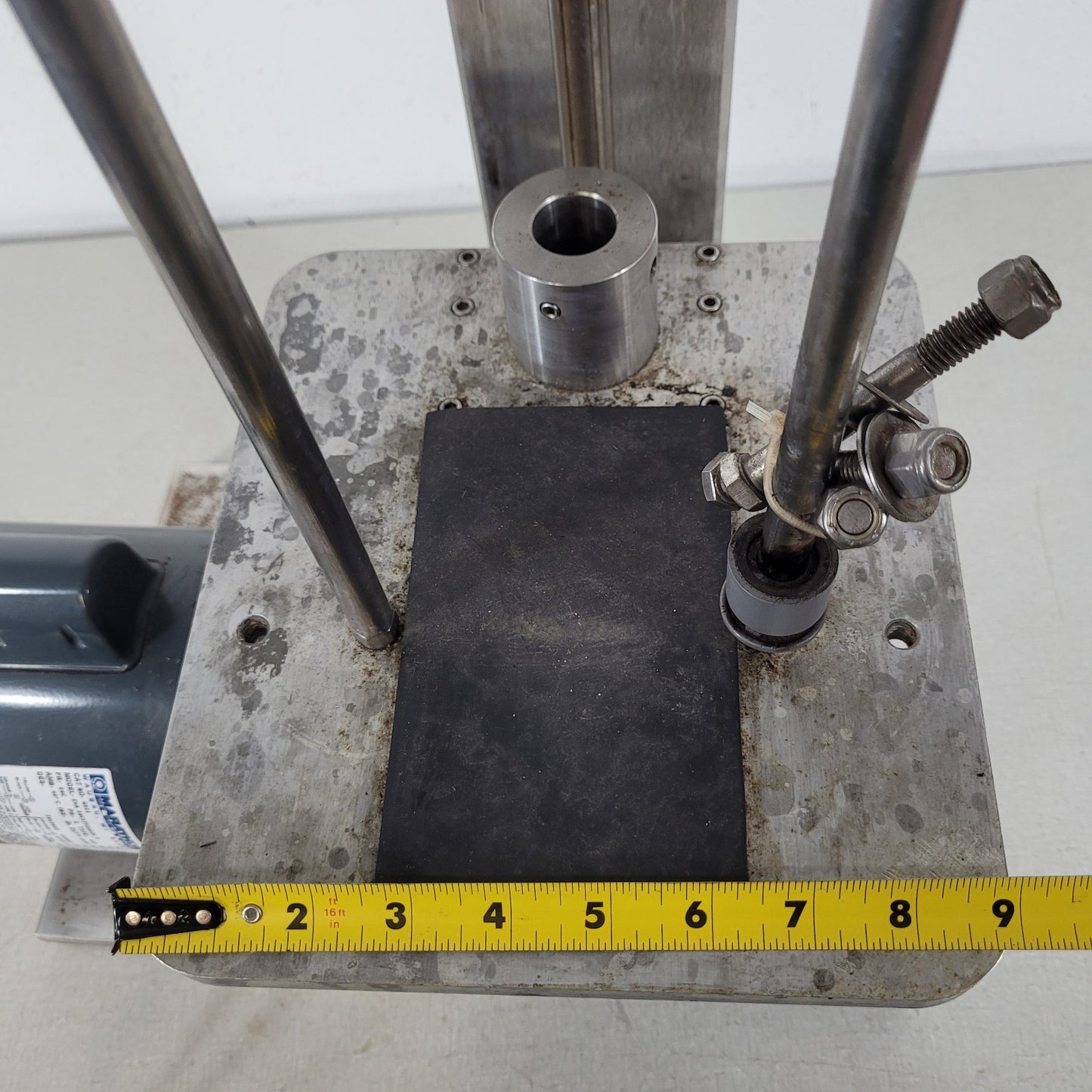 TESTED Heavy Duty Vertical Shaker Marathon Electric 1/4 HP Motor Tigear 2