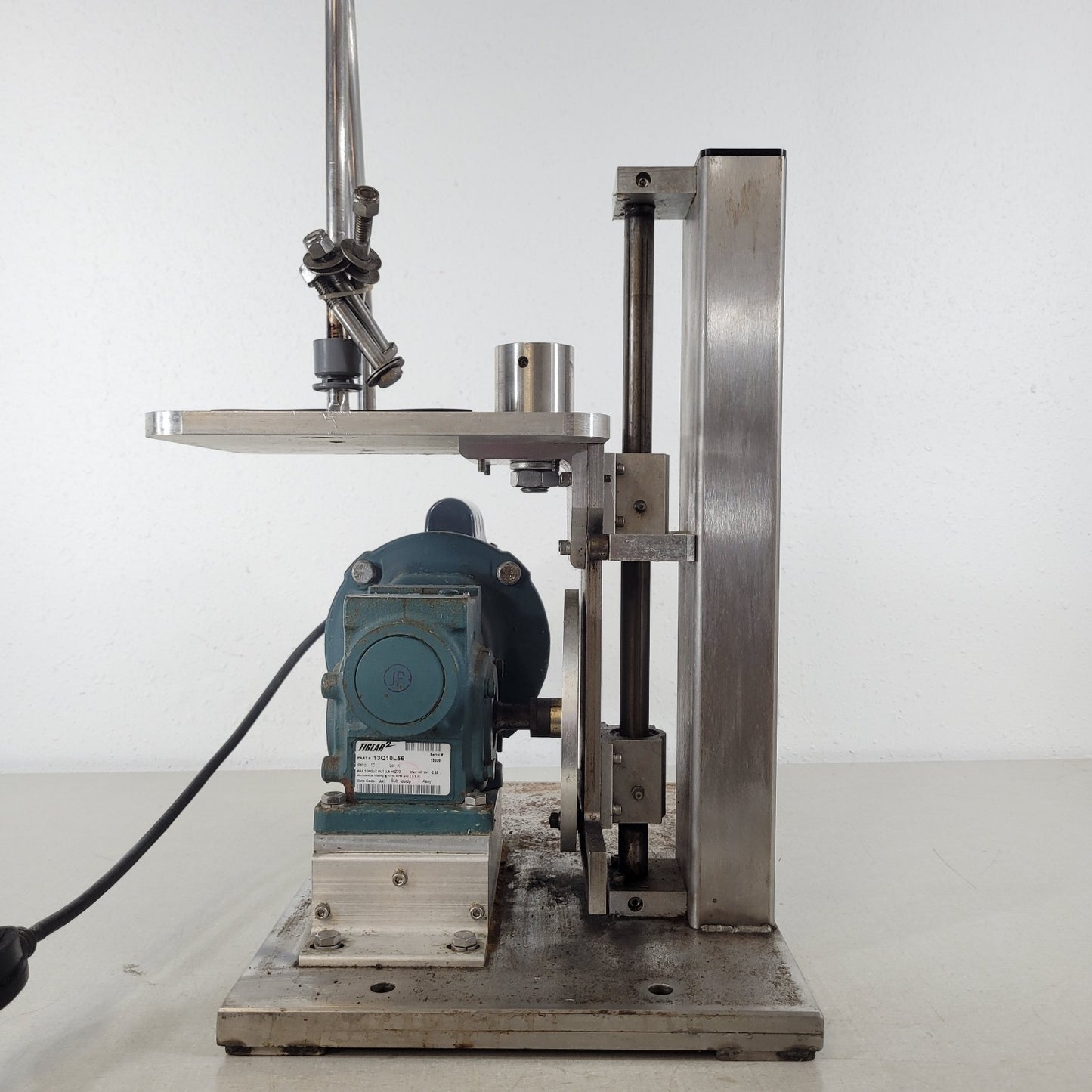 TESTED Heavy Duty Vertical Shaker Marathon Electric 1/4 HP Motor Tigear 2