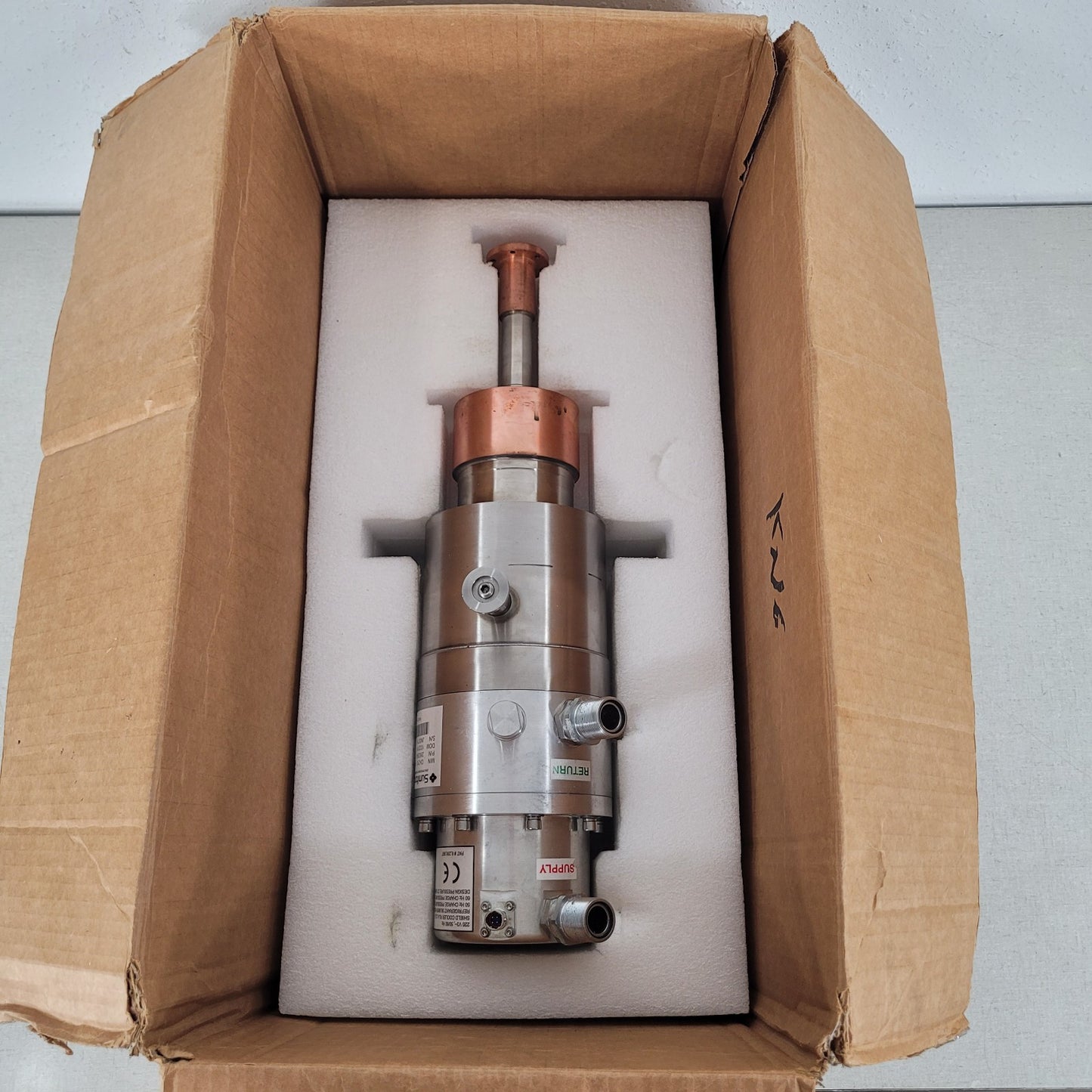 Sumitomo CH-210 266266A Cold Head Superior Cryo Cooler Cryogenic Type SS242-1014