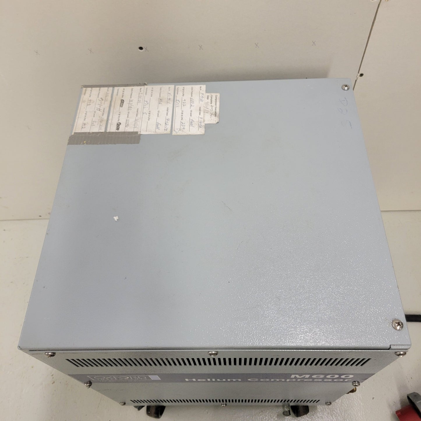 OXFORD INSTRUMENTS Cryo Helium Compressor M600 Three Phase Power J1 Remote 91-00