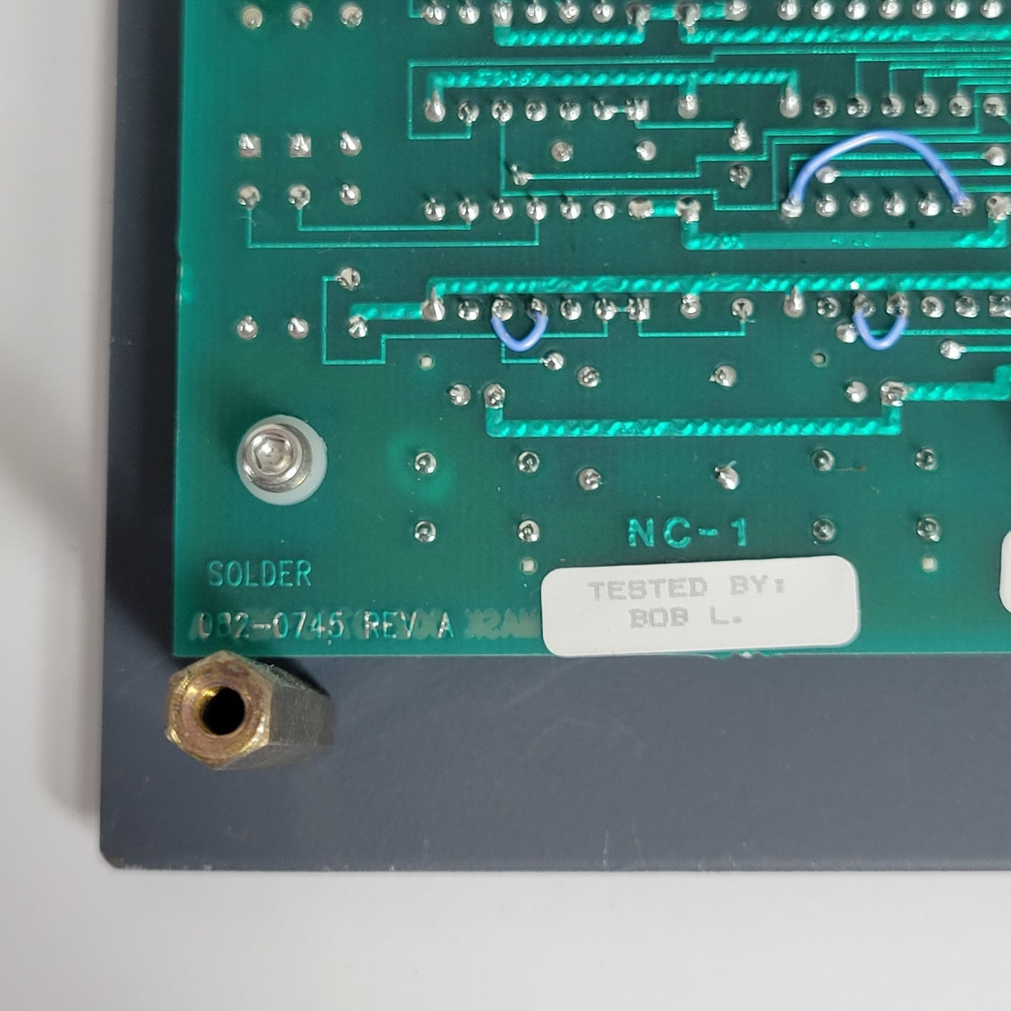 Tested Bio Rad UMA-500 Microscope Control Panel 082-0745 Rev A w/ Ribbon Cable