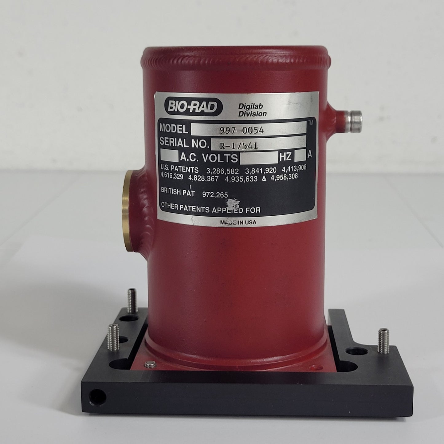 Bio Rad Digilab Division 997-0054 Infrared Detector for UMA 500 Microscope