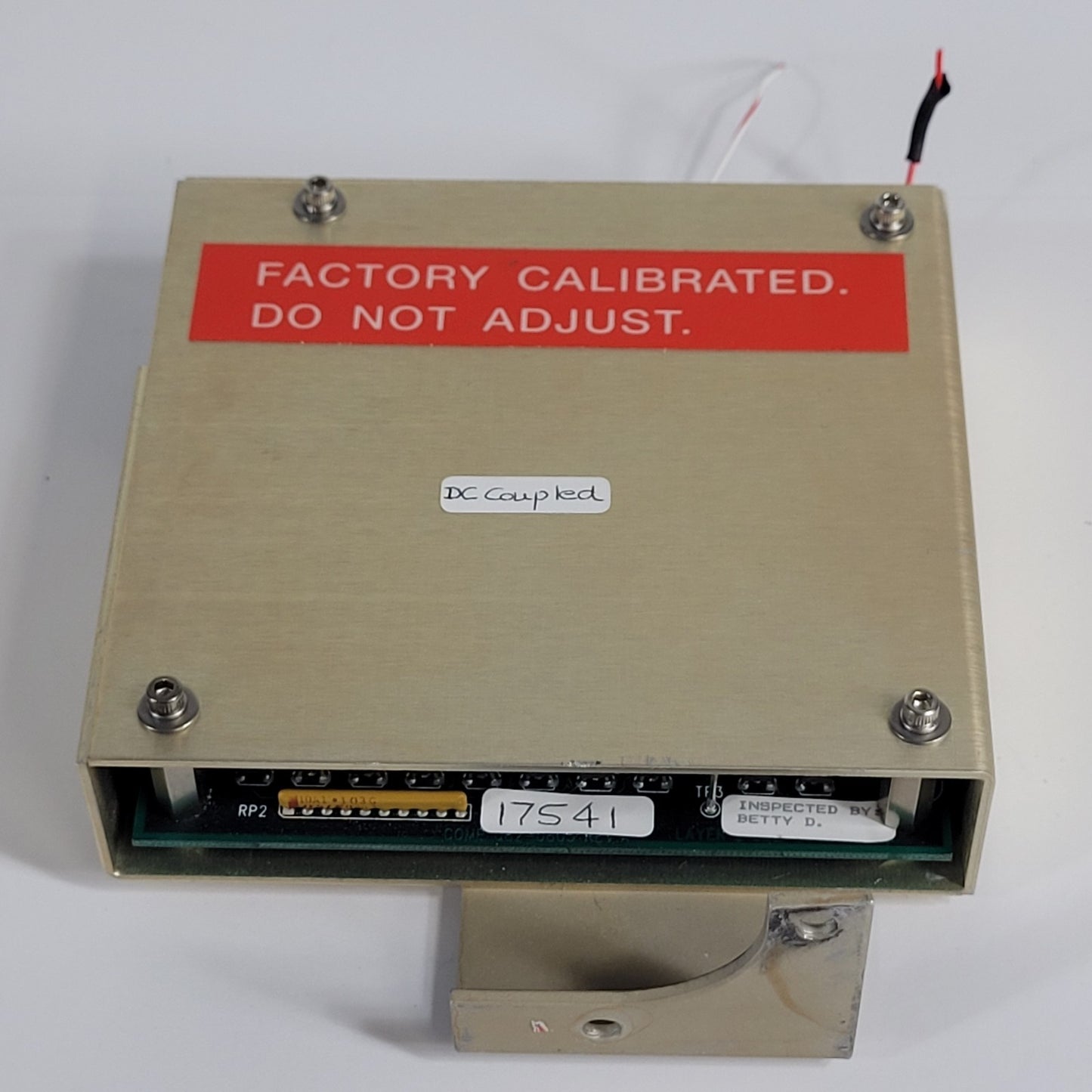 Tested Bio Rad 882-0805 Rev A Linearization Pre Amp For UMA 500 Microscopes