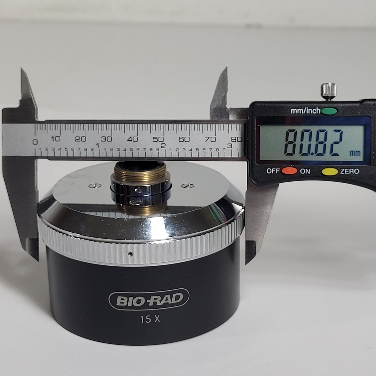 BIO-RAD 15x IR Infrared Microscope Objective For UMA 500 w/ 20mm Mount