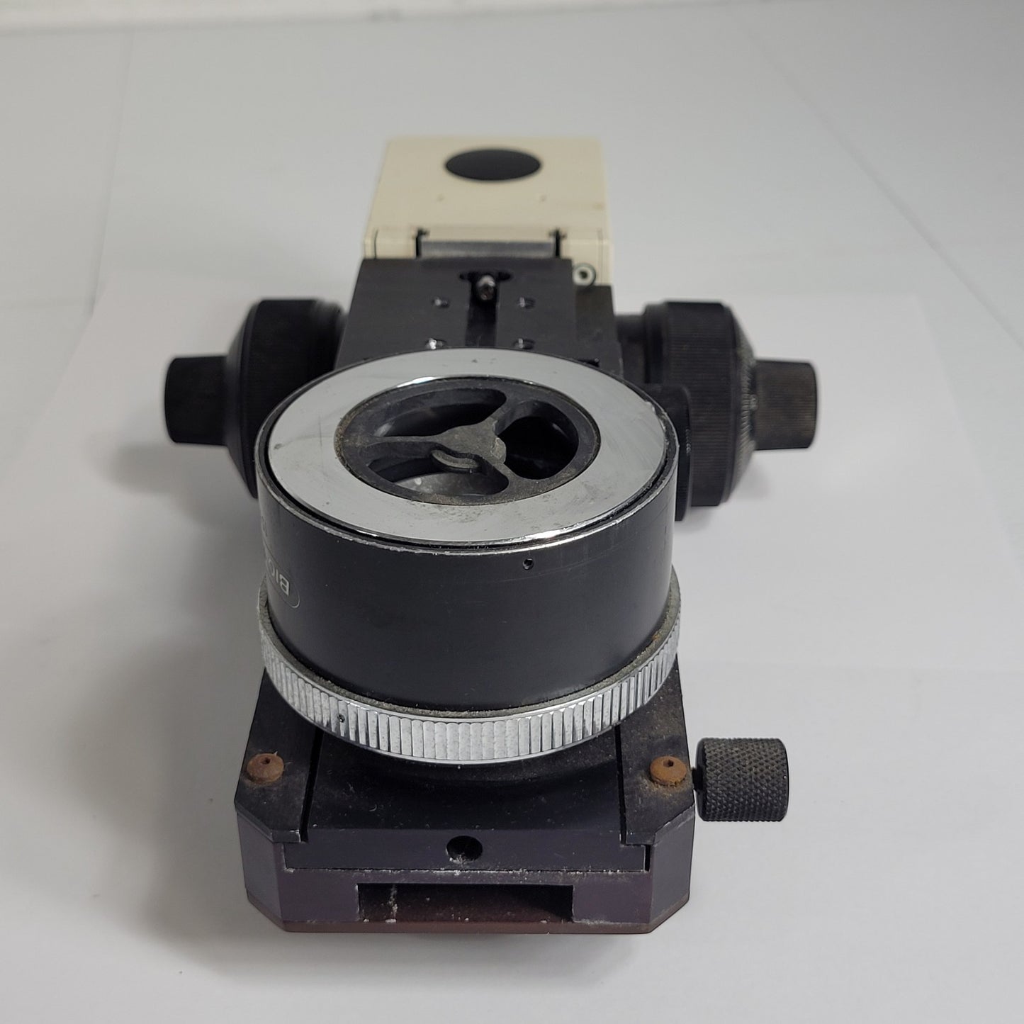 BioRad UMA-500 Spectroscopic Microscope Linear Stage w/ 15X Reflective Objective