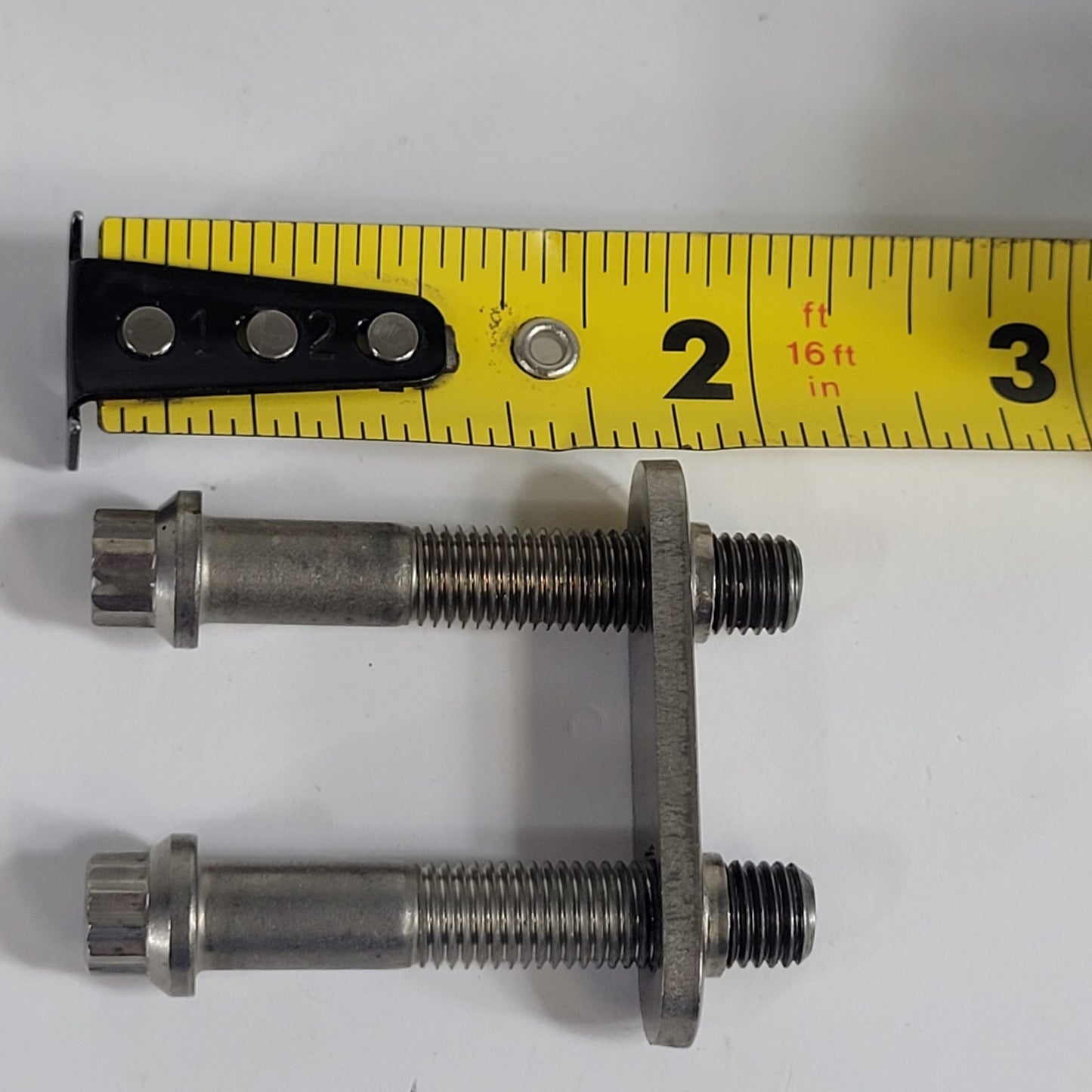 DN100CF 6" CF Conflat Hardware Kit 16 Blots w/ 8 Nuts 2" Long High Vacuum SS