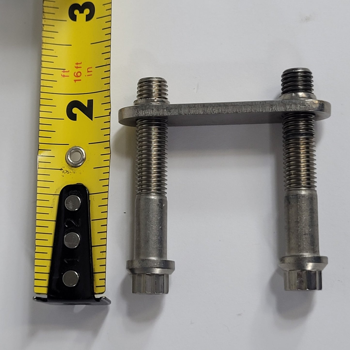 DN63CF 4.5" CF Conflat Hardware Kit 8 Blots with 4 Nuts 2" Long High Vacuum SS