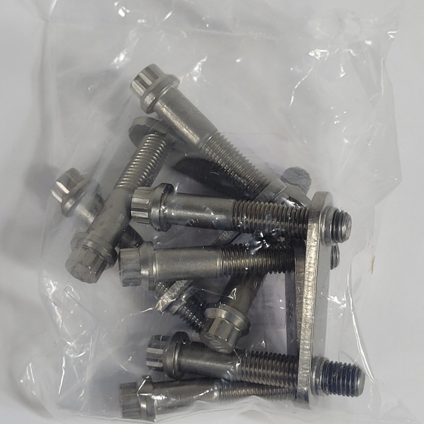DN63CF 4.5" CF Conflat Hardware Kit 8 Blots with 4 Nuts 2" Long High Vacuum SS